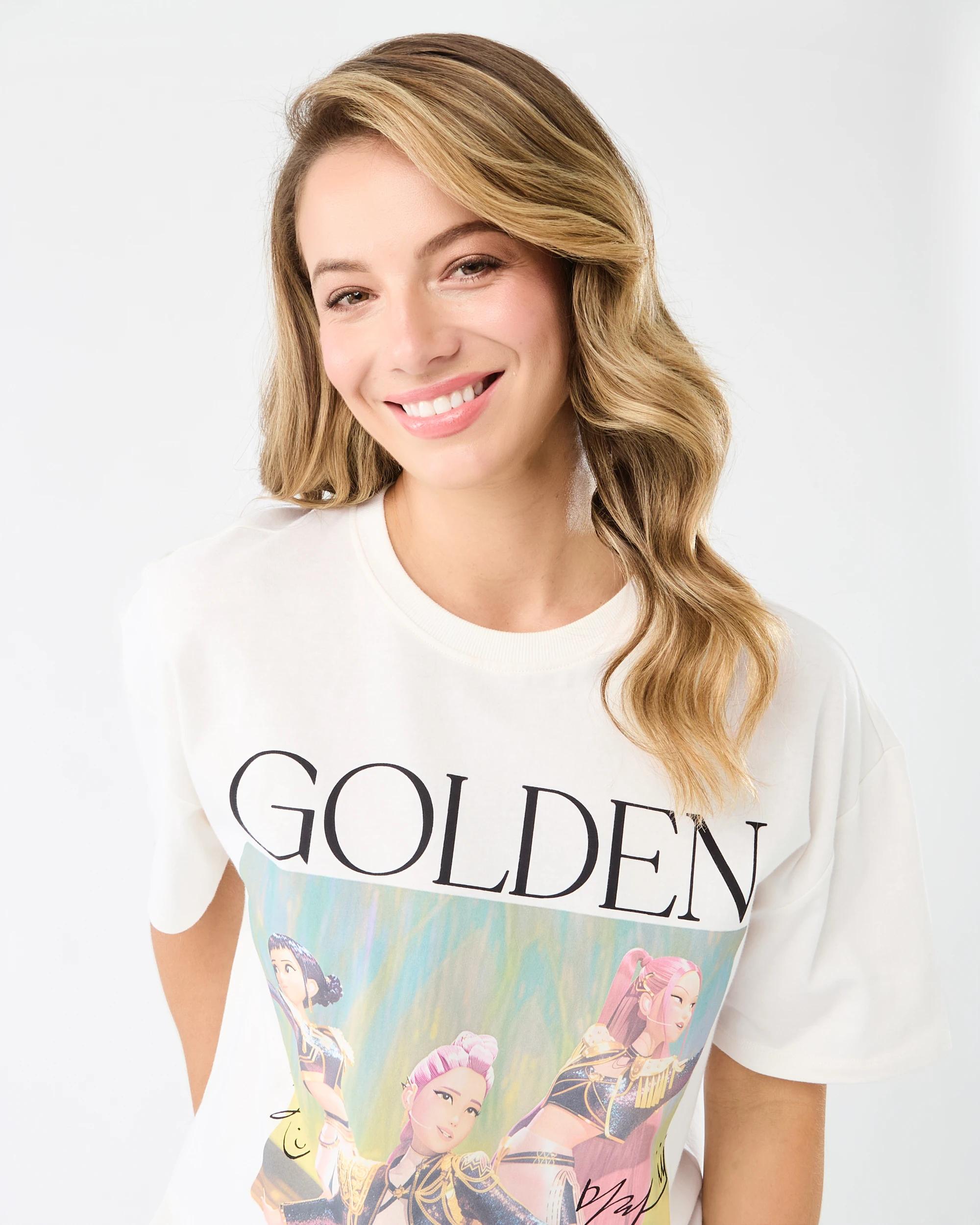 4 KPop Demon Hunters License Short Sleeve Premium Oversized T-shirt Kpopgolden, 4 of 6