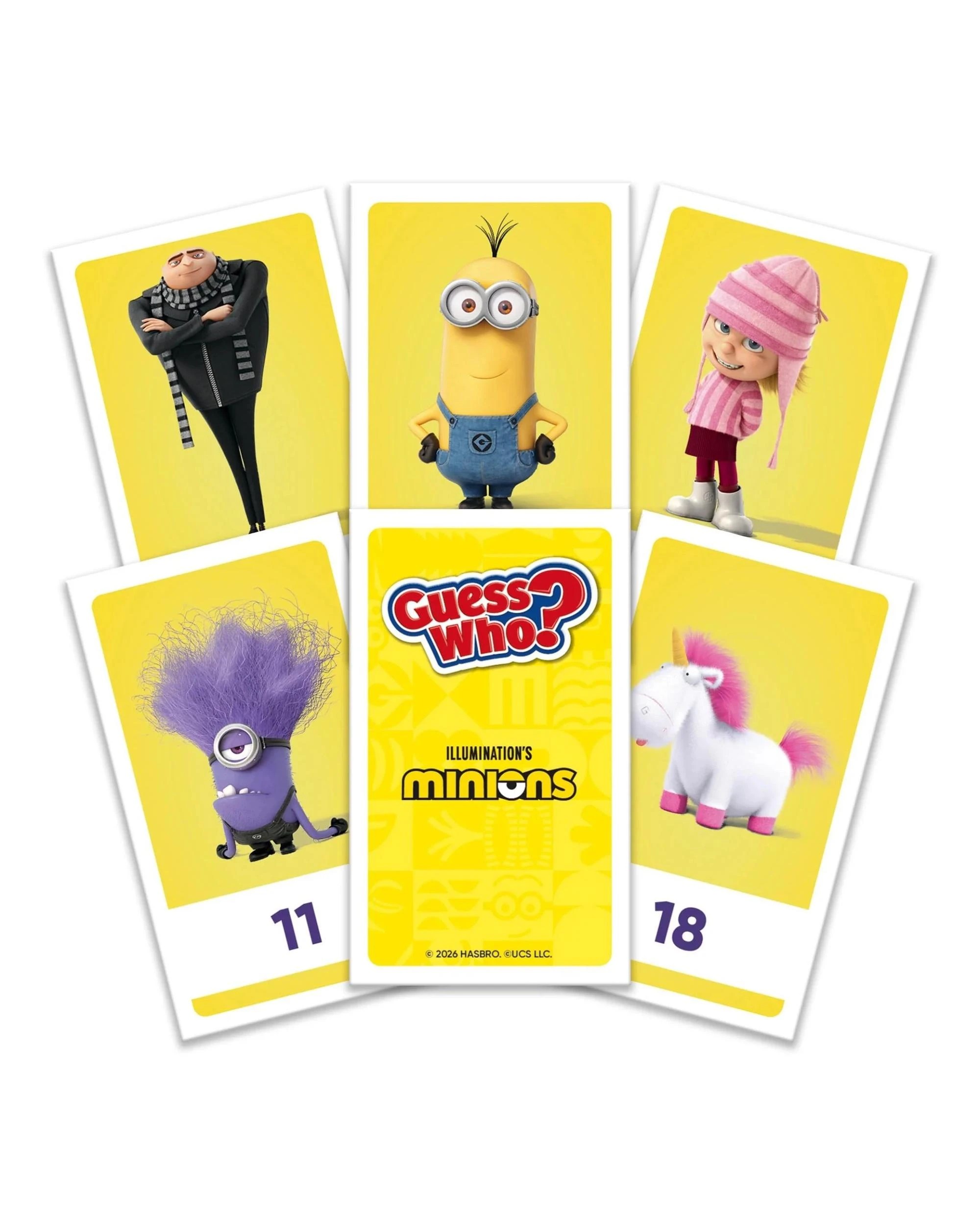 6 Guess Who Minions Edition Board Game, 6 of 8