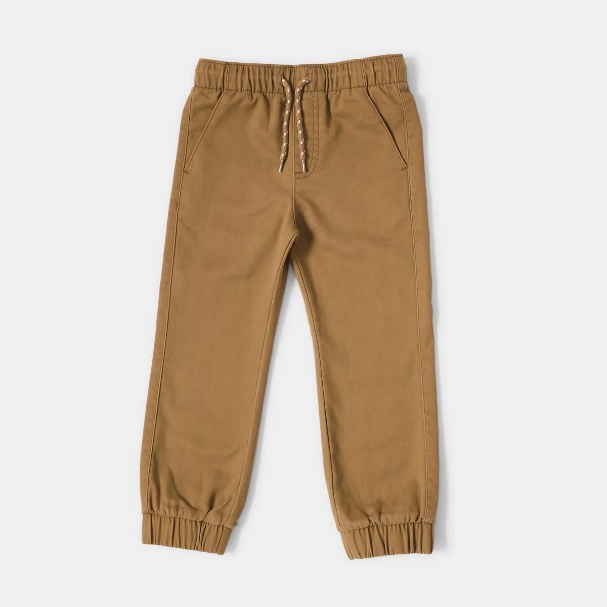 7 Pull-On Knit Joggers FOXTROT BROWN, 7 of 8