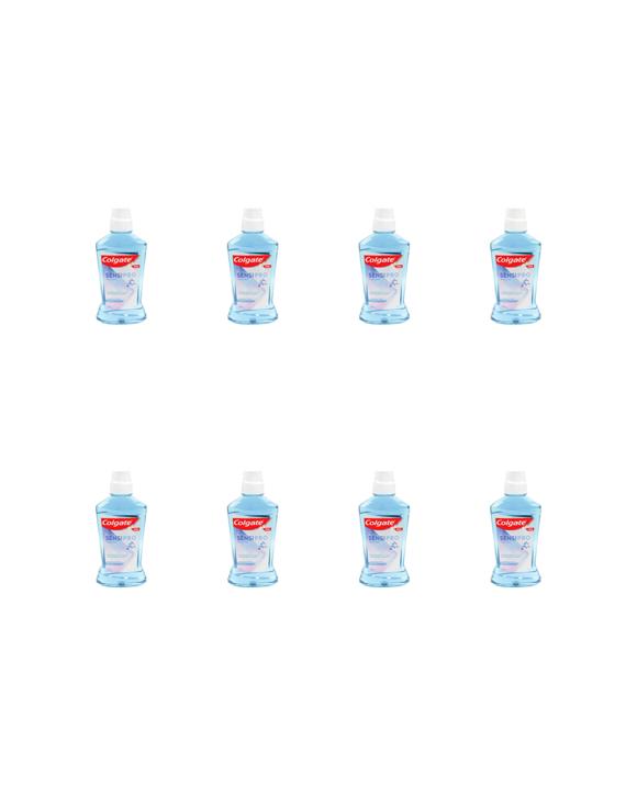 Colgate Sensipro 8PK Mouthwash Mild Alcohol Formula 500ml Sensitive Mouths - Blue