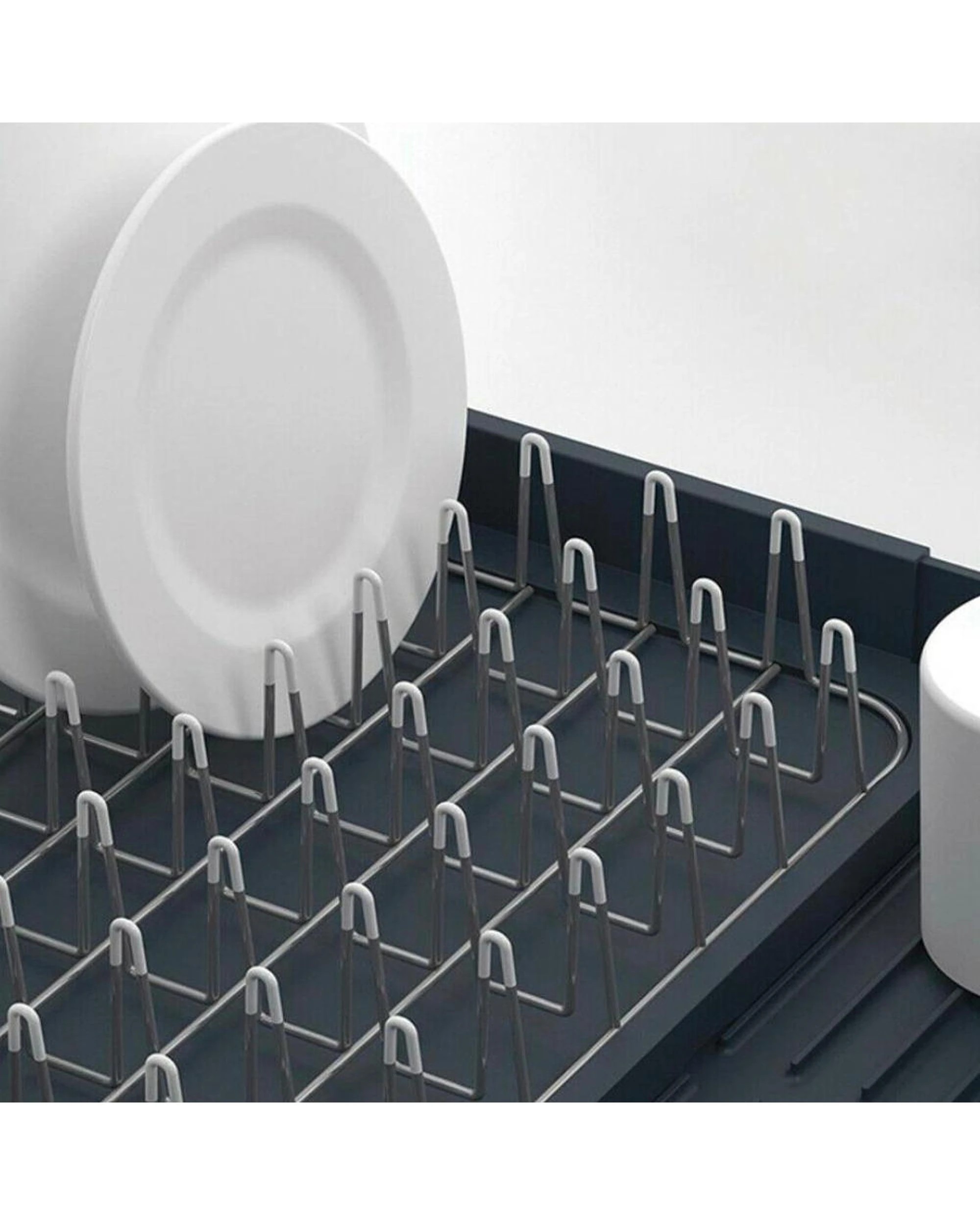 2 Joseph Joseph Extend Expandable Dish Rack Grey 85040, 2 of 9