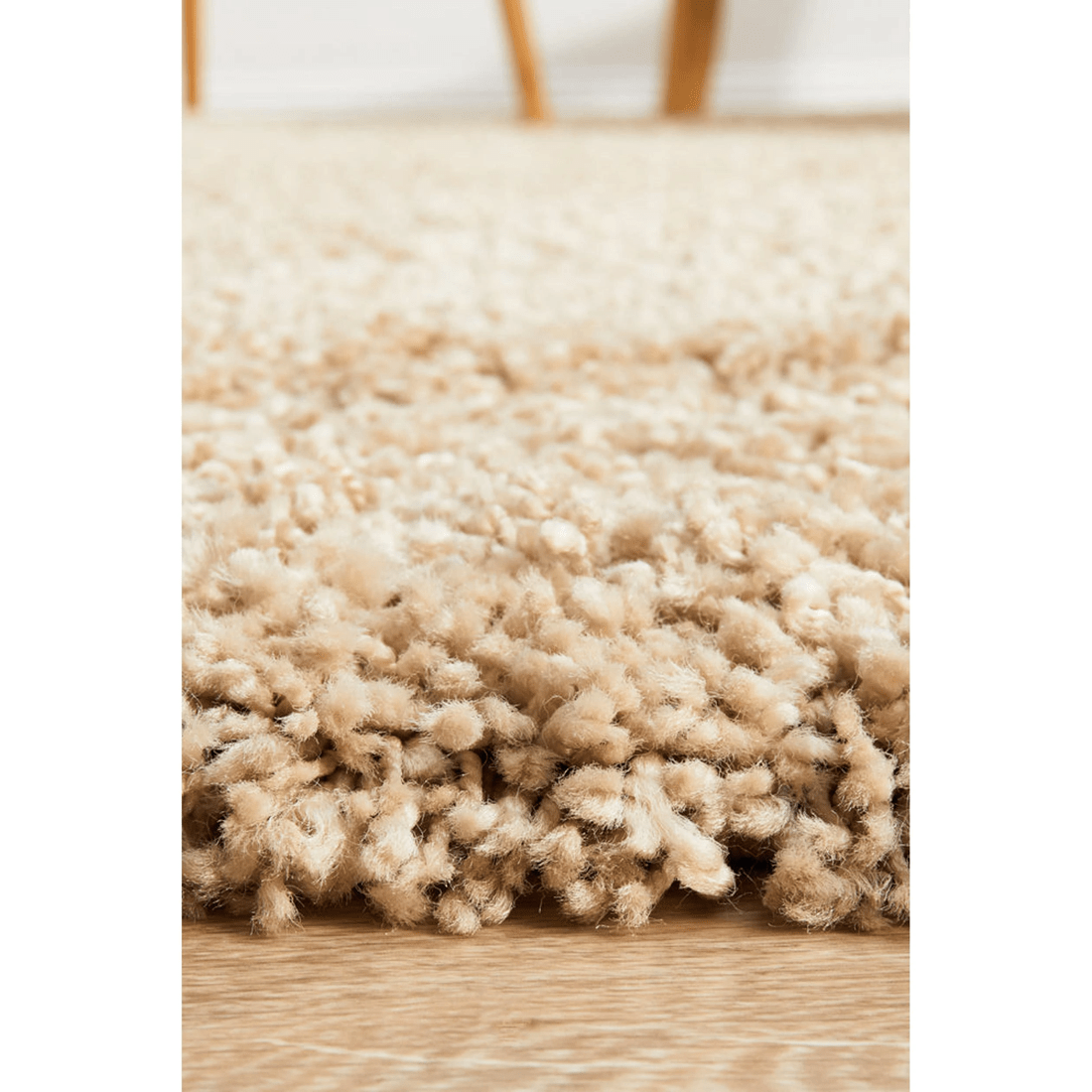 7 Rug Culture Laguna Linen Shag Rug — 40 mm Polypropylene, Beige, Power-Loomed (Made in Turkey) - Beige, 7 of 9