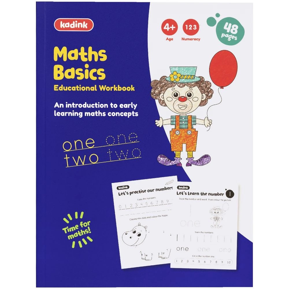 5 Kadink Workbook 48 Pages Maths Basics, 5 of 5
