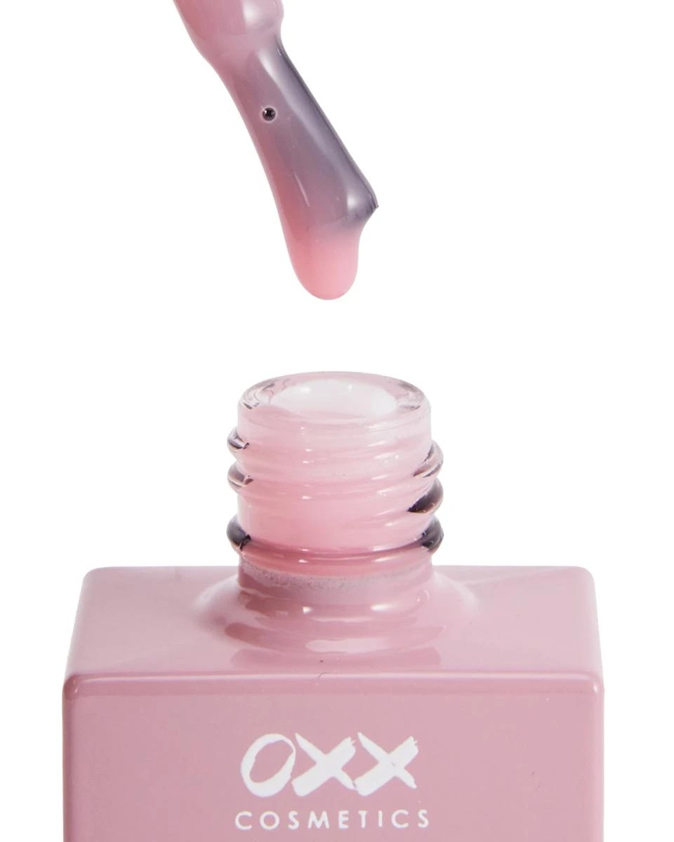 2 OXX Cosmetics BIAB Nail Polish Duo Set - Top Coat and Sheer Pink Polish, 2 of 5