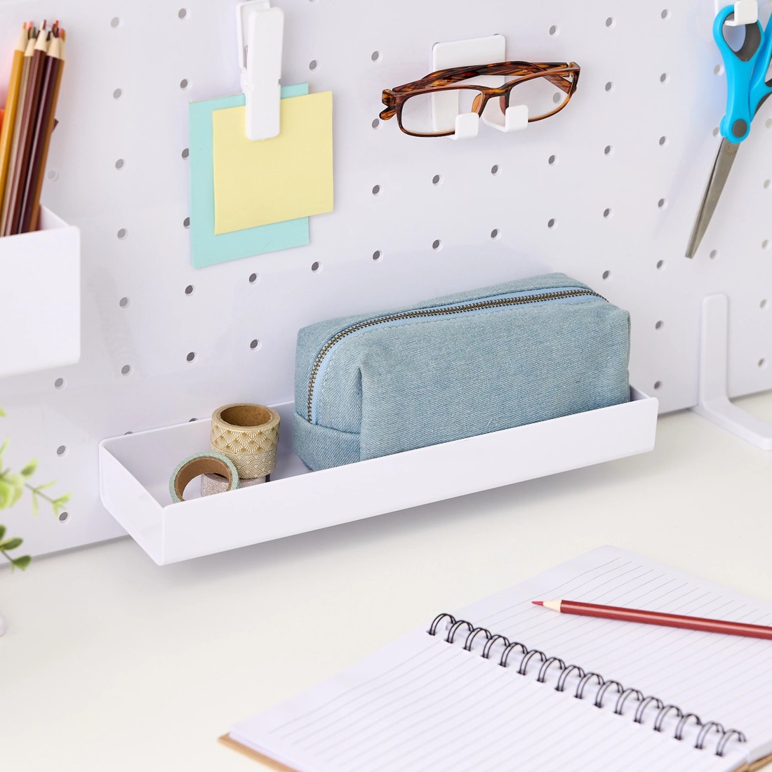 6 Pegboard Organiser Large Tray, 6 of 6