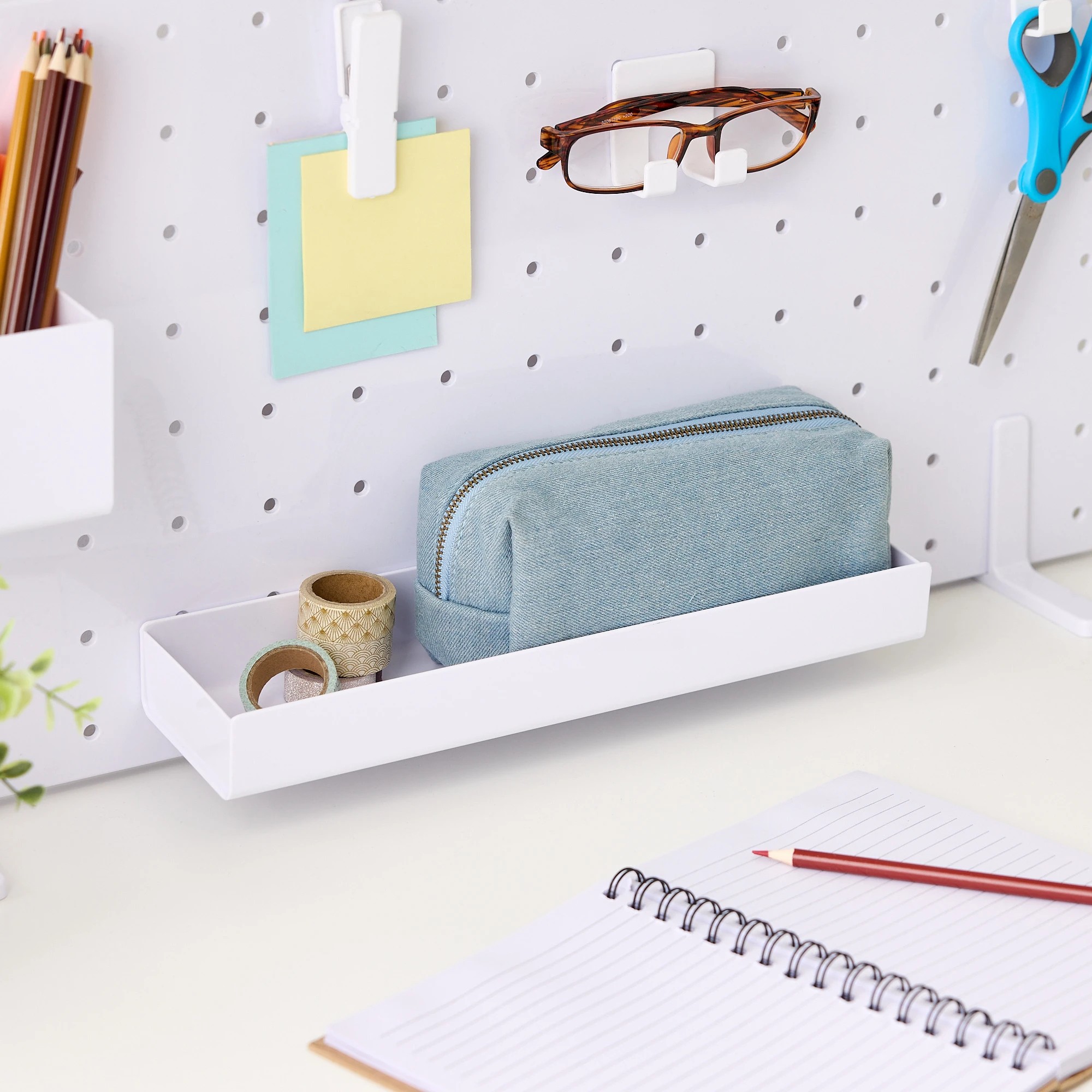 6 Pegboard Organiser Large Tray, 6 of 6