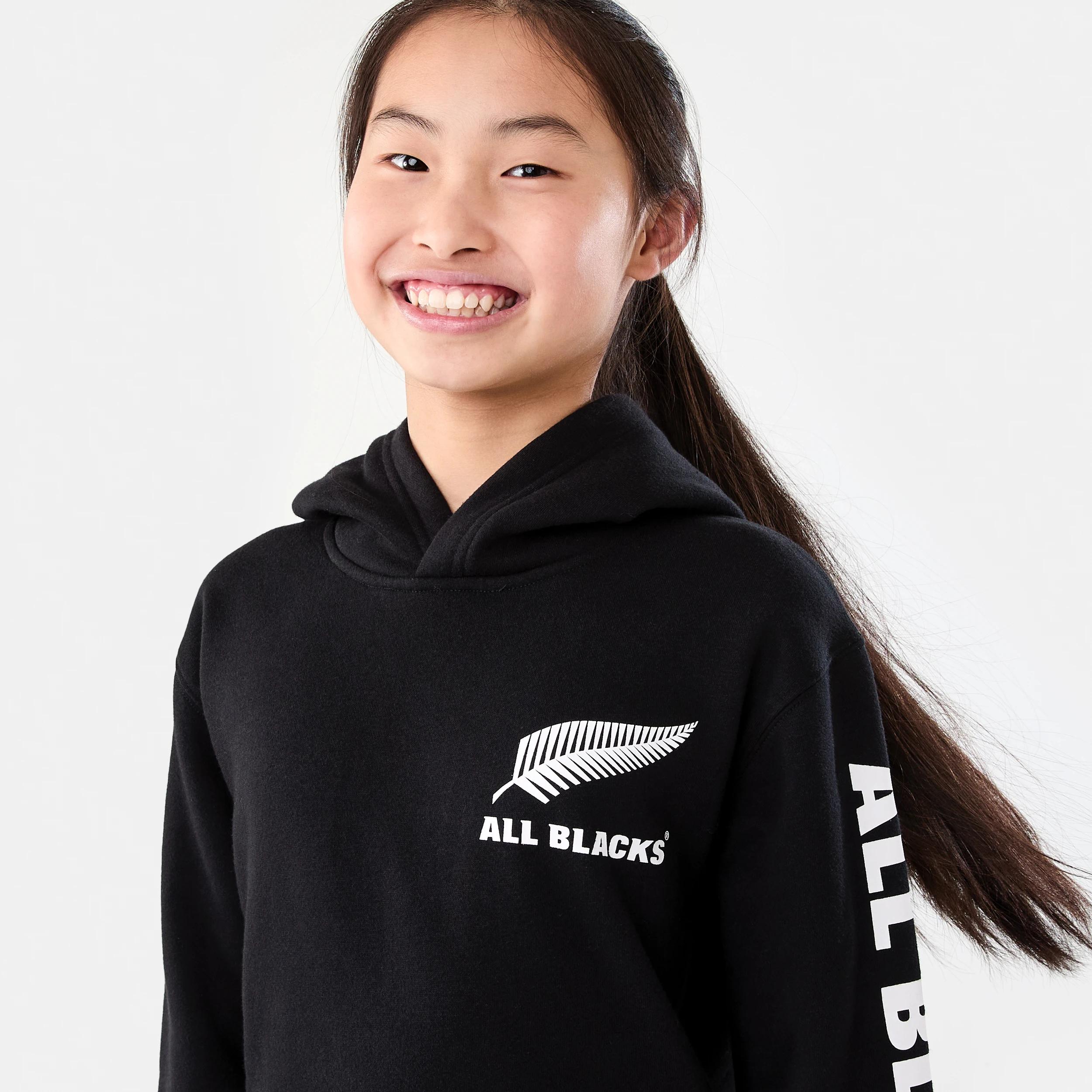 4 Official All Blacks Youth Hoodie BLACK, 4 of 10