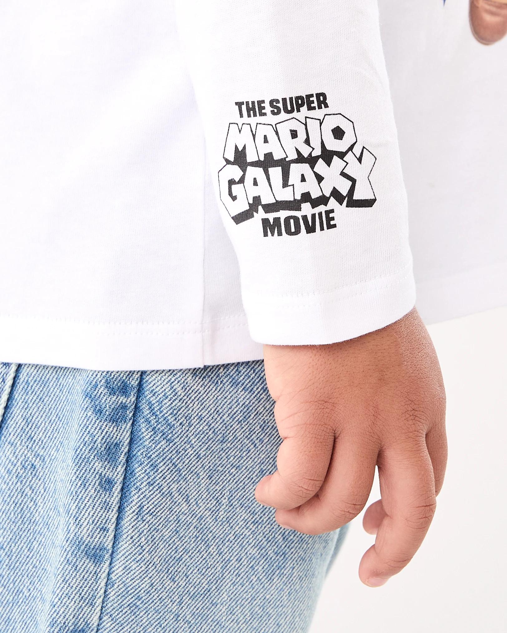 6 Super Mario License Long Sleeve T-shirt Mario, 6 of 8