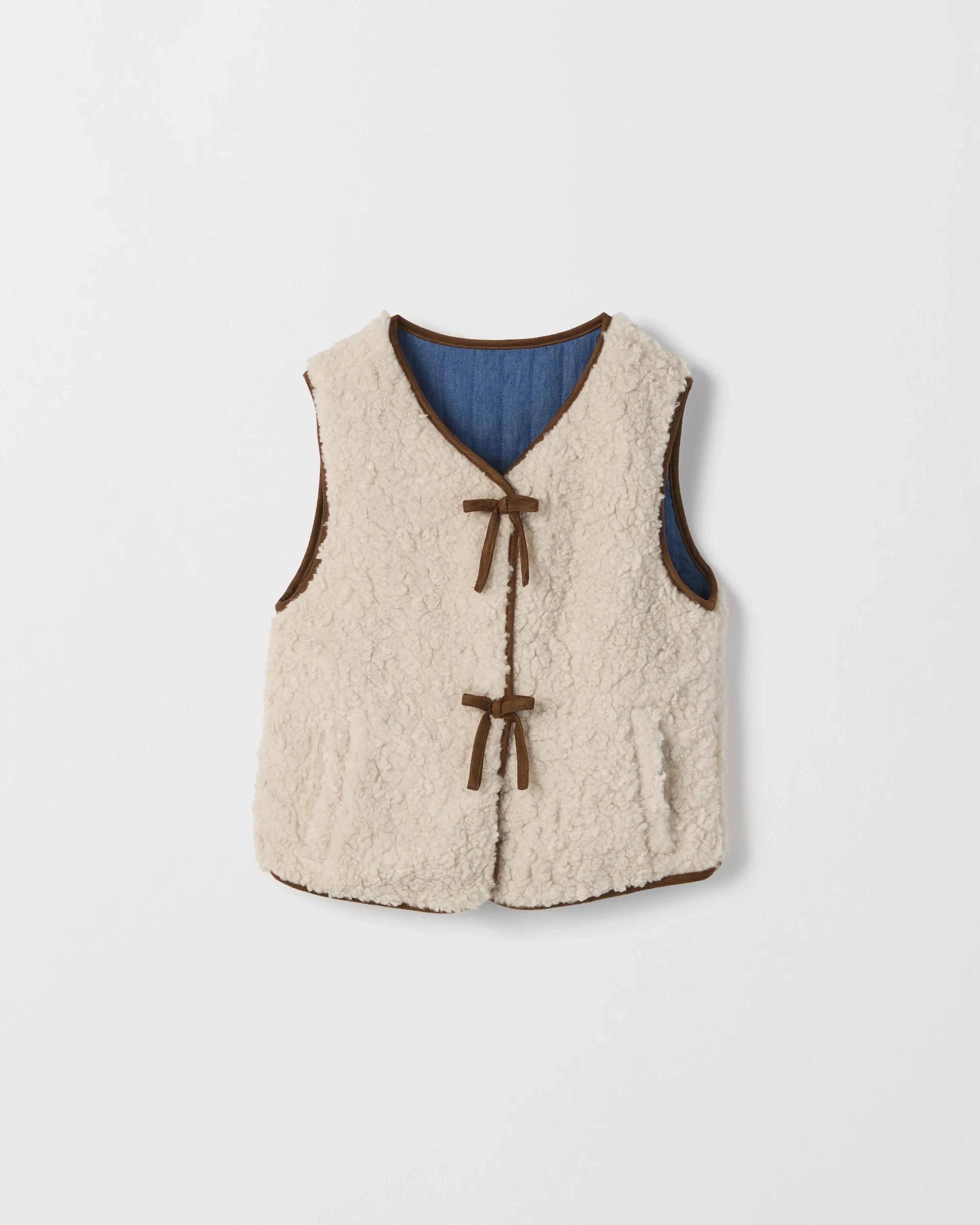 5 Target Kids Sleeveless Reversible Vest TEDDY/CHAMBRAY, 5 of 9