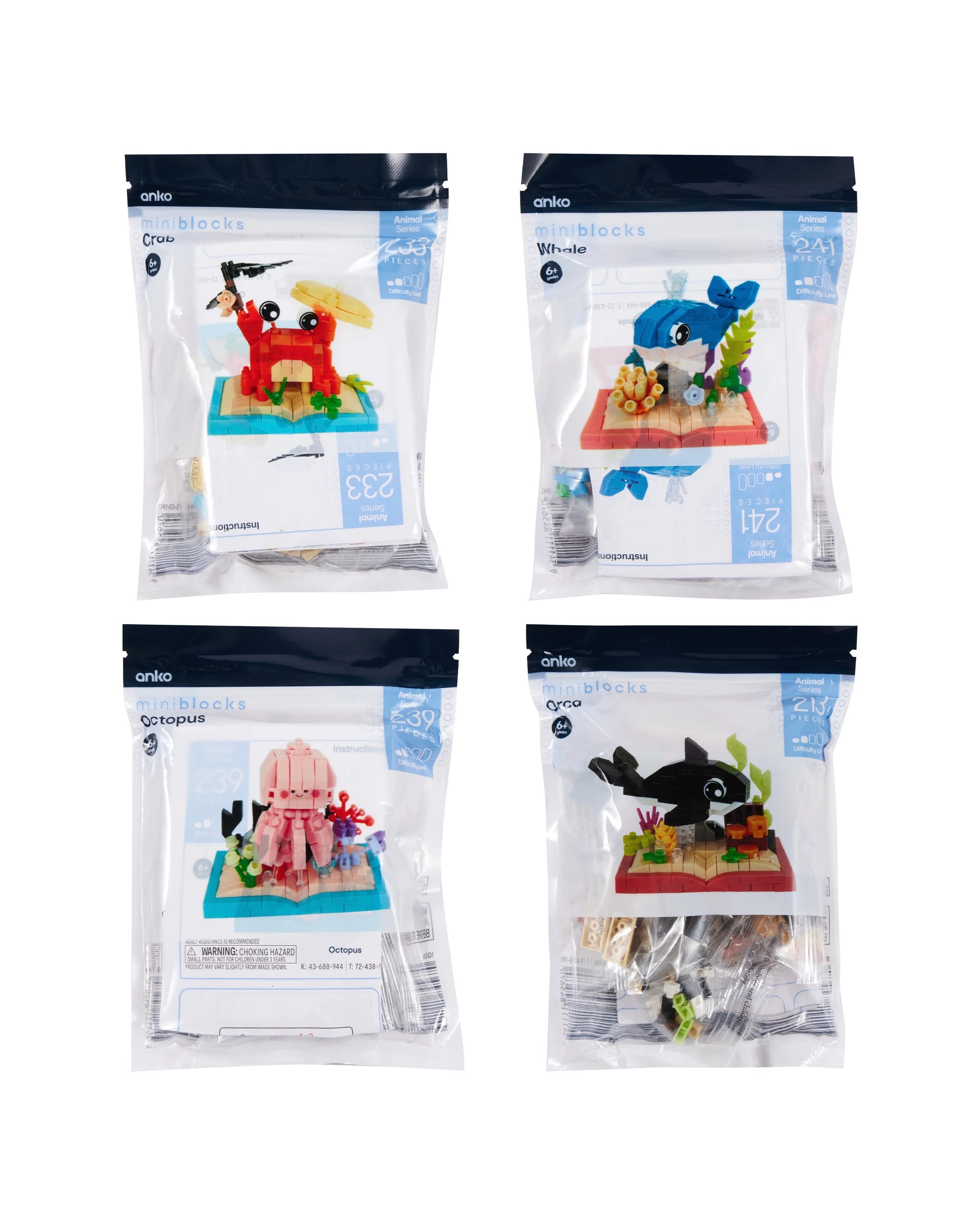 1 Mini Blocks Ocean Series - Assorted, 1 of 6