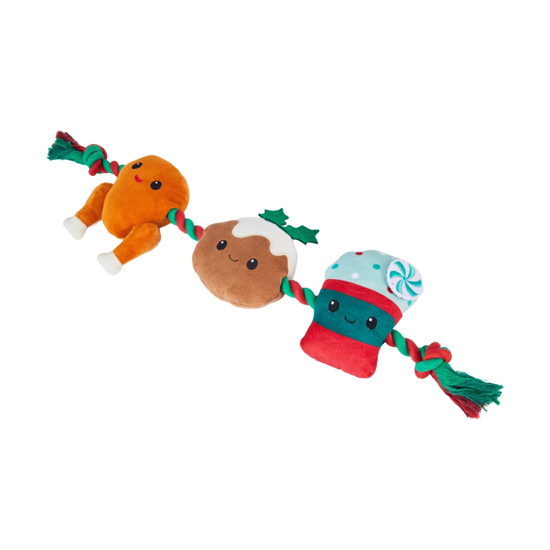 1 Christmas Pet Rope Toy Food, 1 of 5