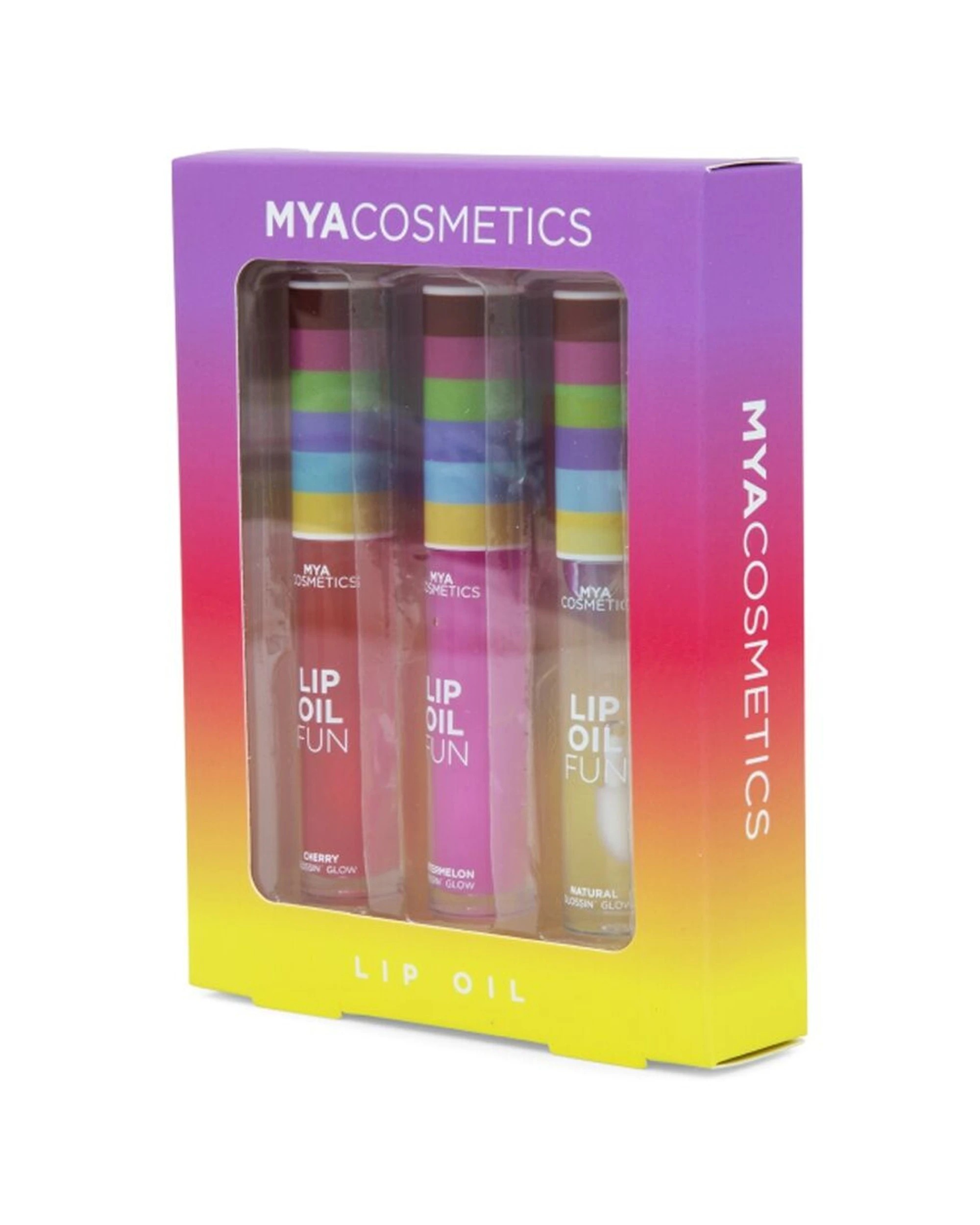 3 MYA 2x 3pc Lip Oil Fruity Scent Lightweight Kids Children - Multi, 3 of 8