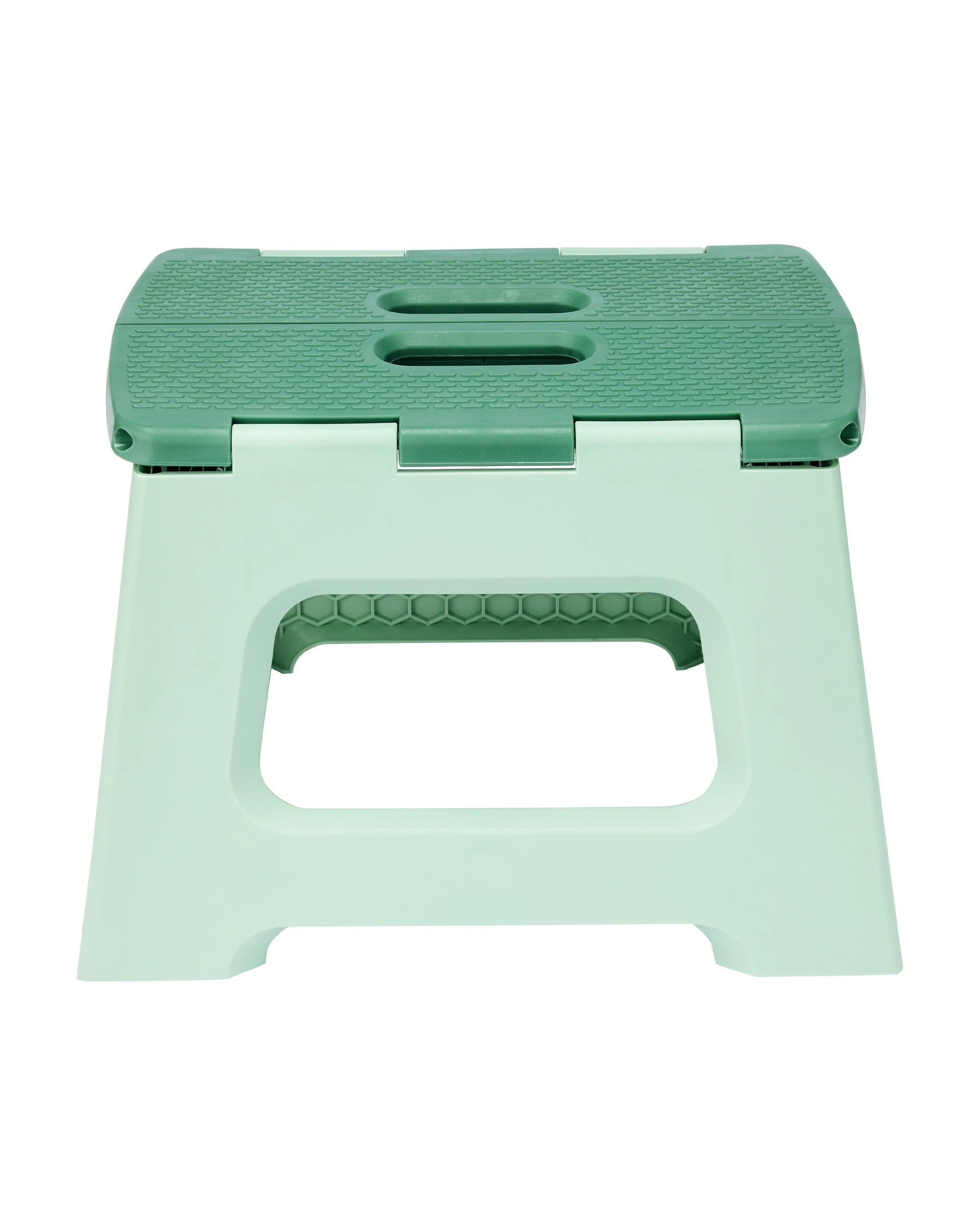1 Folding Step Stool - Green, 1 of 7