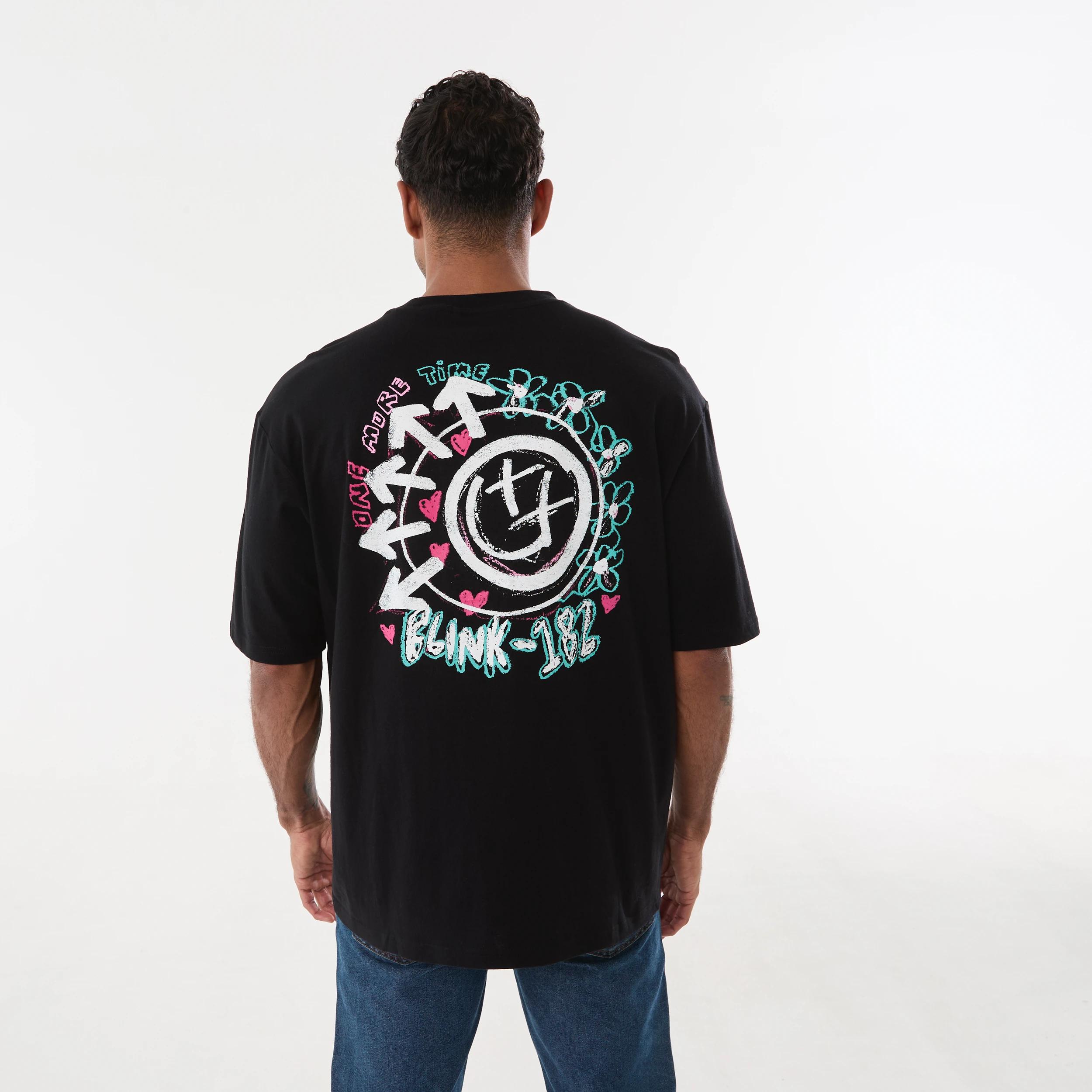 3 Blink-182 License Oversized T-shirt BLACK, 3 of 6
