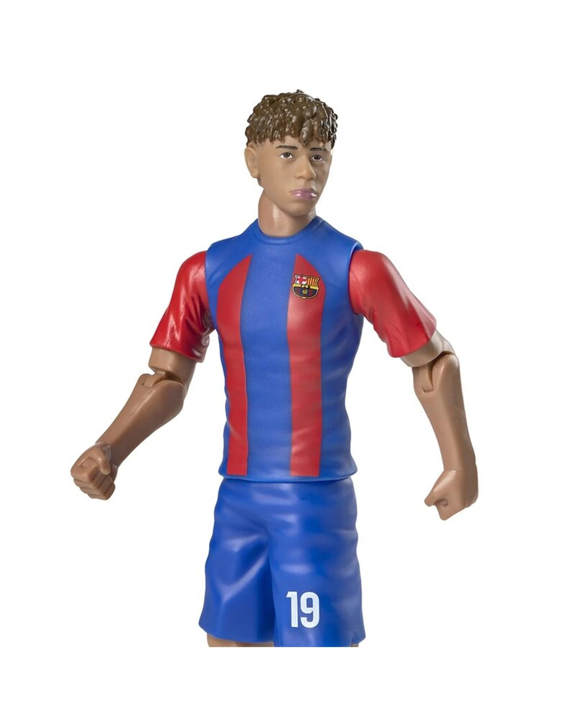 4 Banbo Soccer FC Barcelona Collectible Lamine Yamal Action Figure, 4 of 5