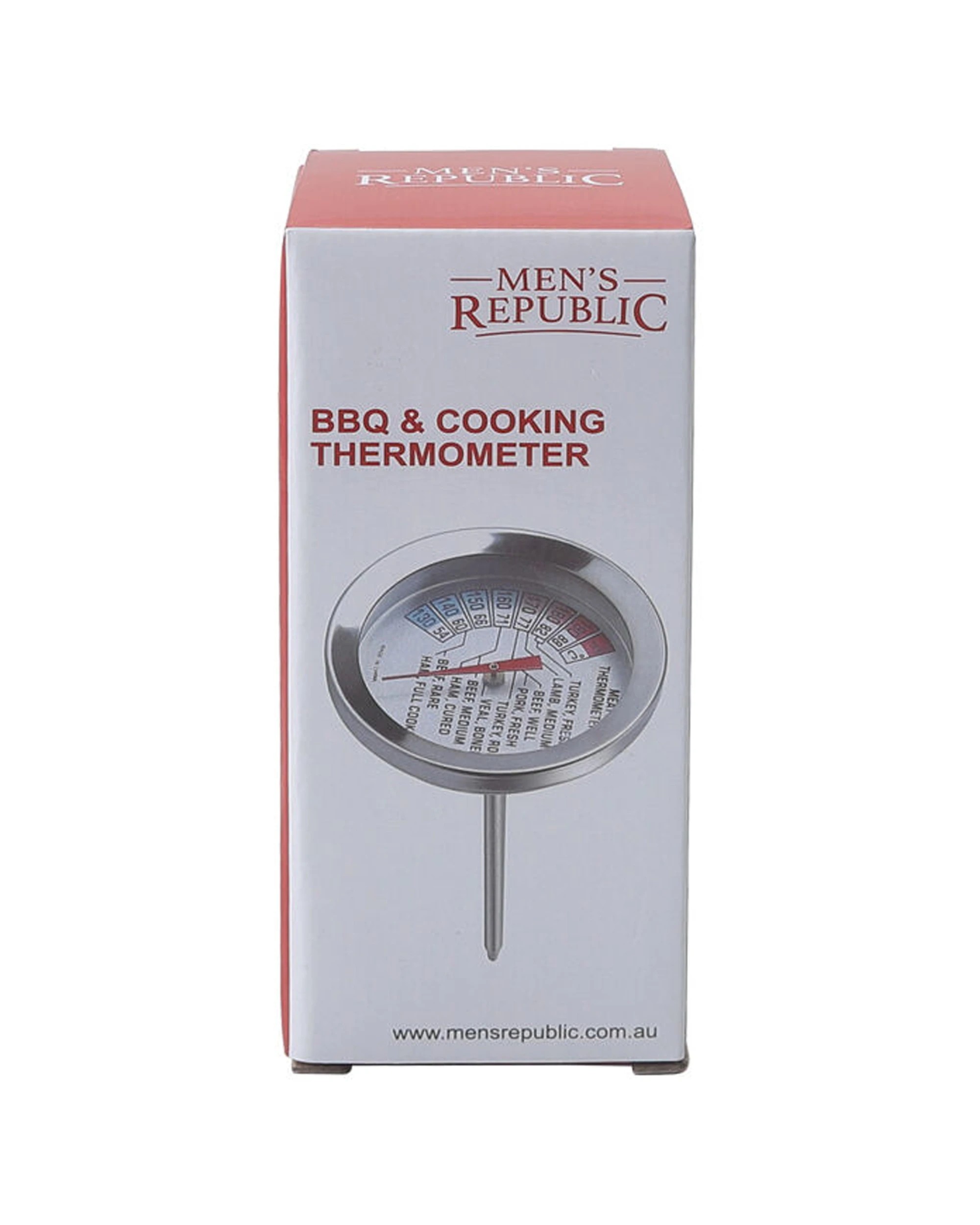 1 Mens Republic Bbq And Cooking Thermometer Ultimate Tool Gift Set - Black, 1 of 3