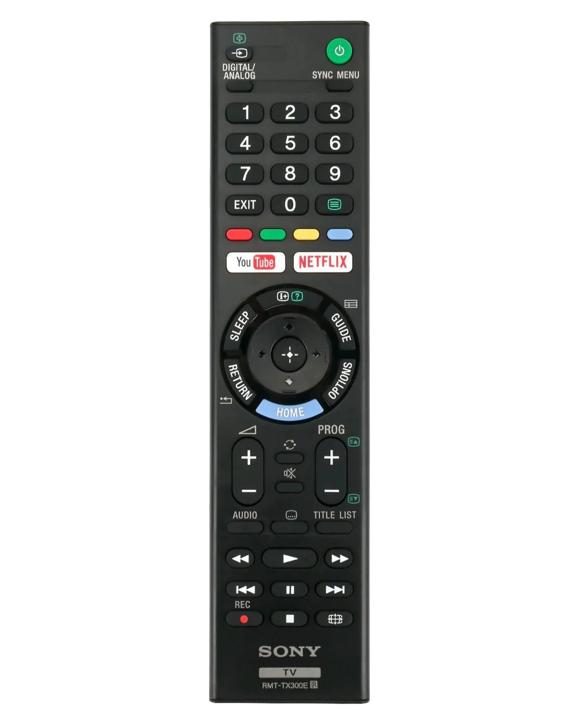 Sony TV Remote Control - RMT-TX300E - Black