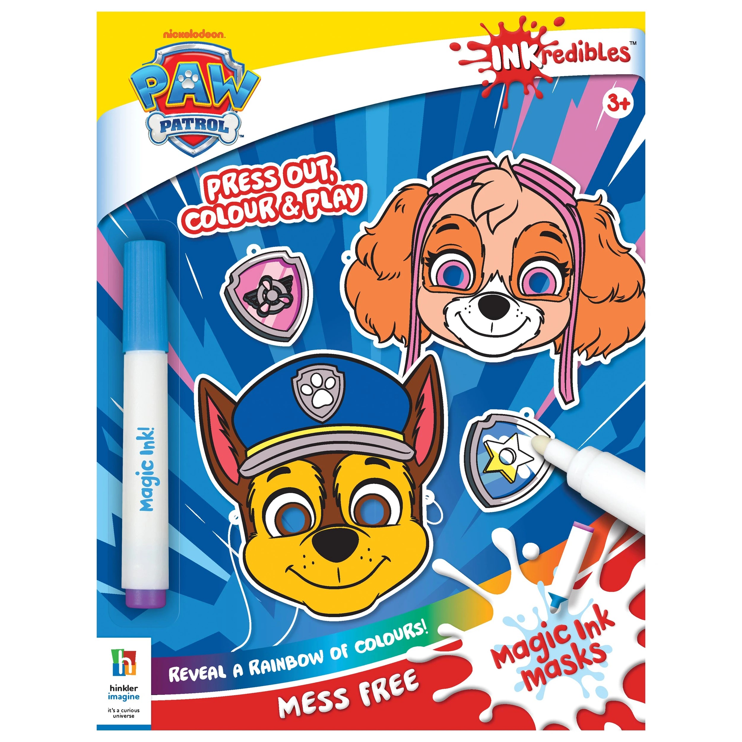 1 INKredibles PAW Patrol Magic Ink Masks - Book, 1 of 4