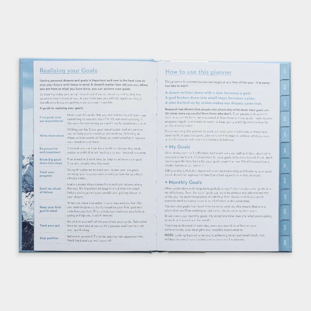 4 Otto A5 Undated Goals Planner, 4 of 7