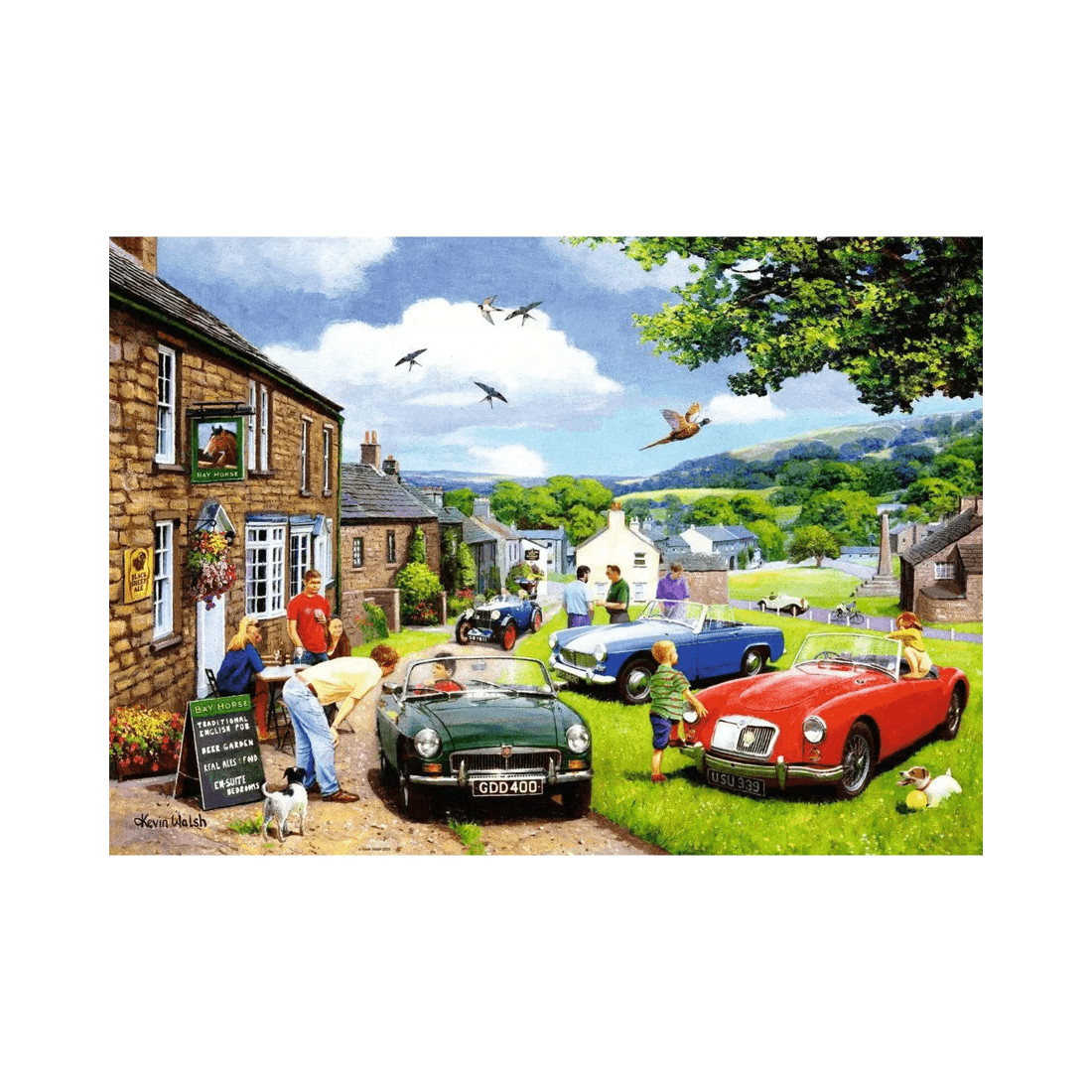 2 Ravensburger Leisure Days #11 Day in the Dales 1000 Piece Jigsaw Puzzle, 2 of 2