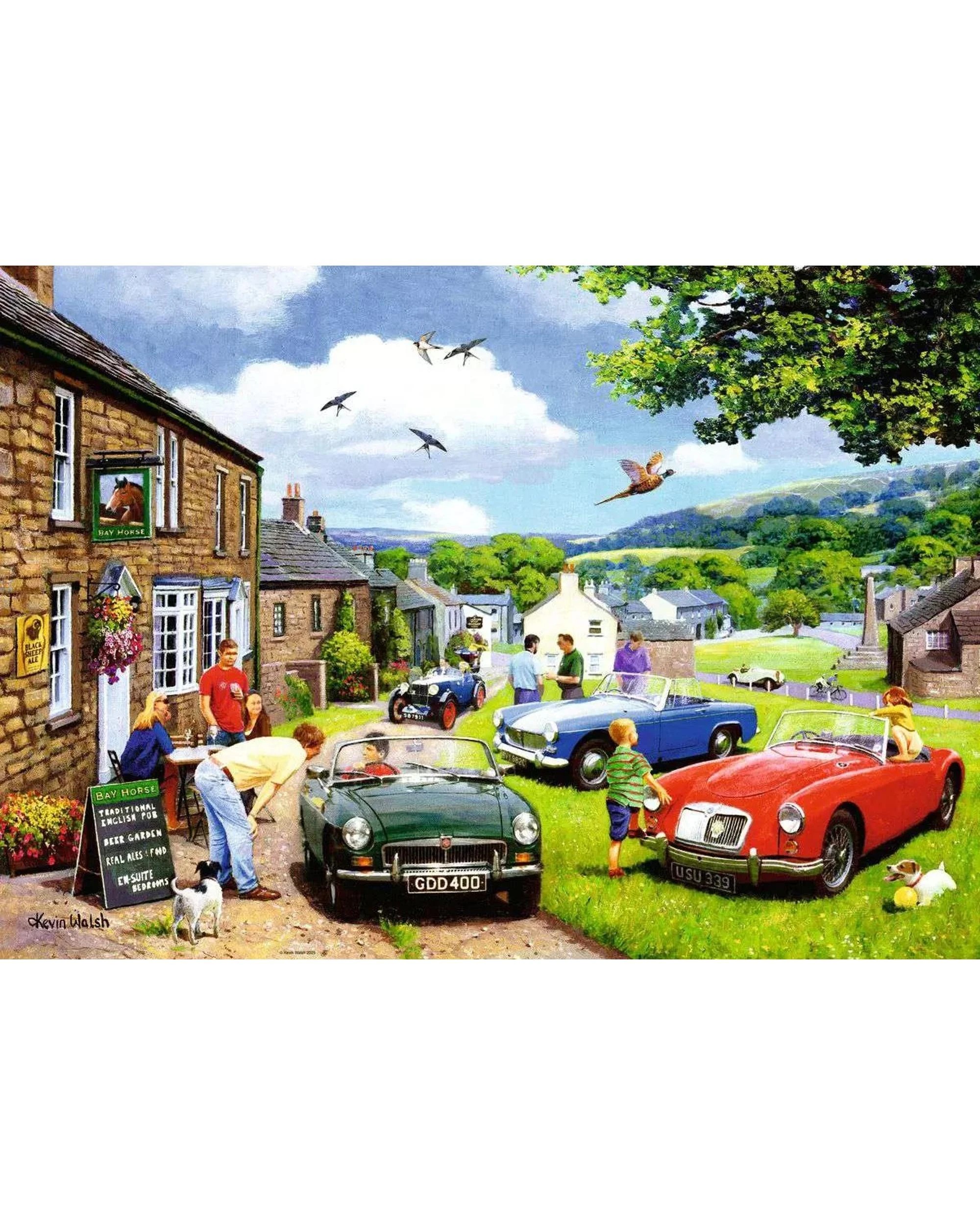 2 Ravensburger Leisure Days #11 Day in the Dales 1000 Piece Jigsaw Puzzle, 2 of 2