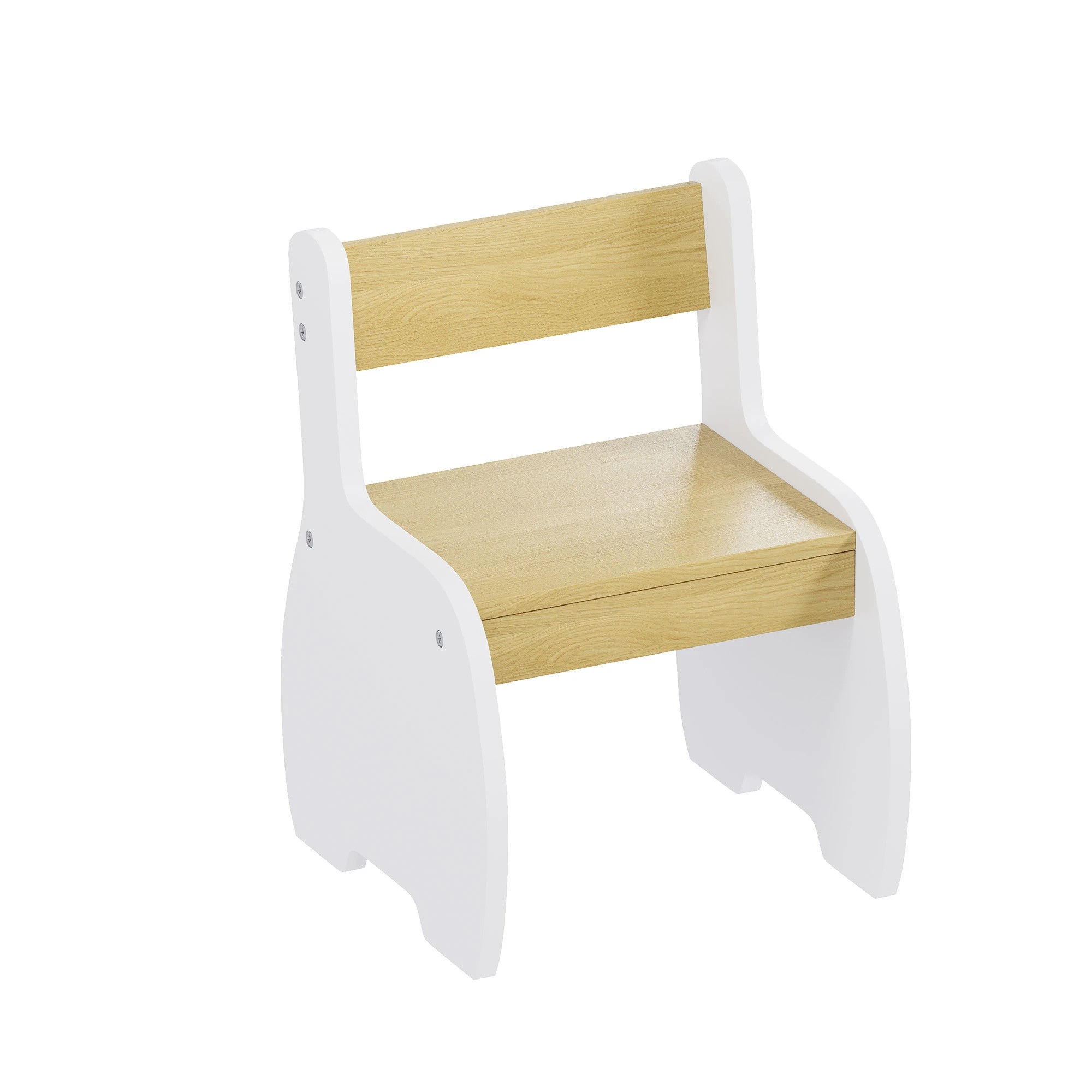 4 Advwin Kids Table and Chairs Set, 4 of 10