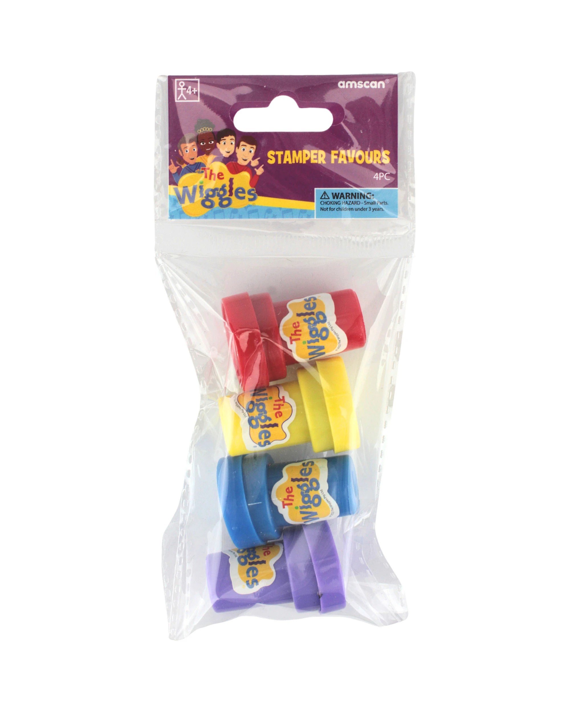 2 The Wiggles Party Stamps (Pack of 4), 2 of 2