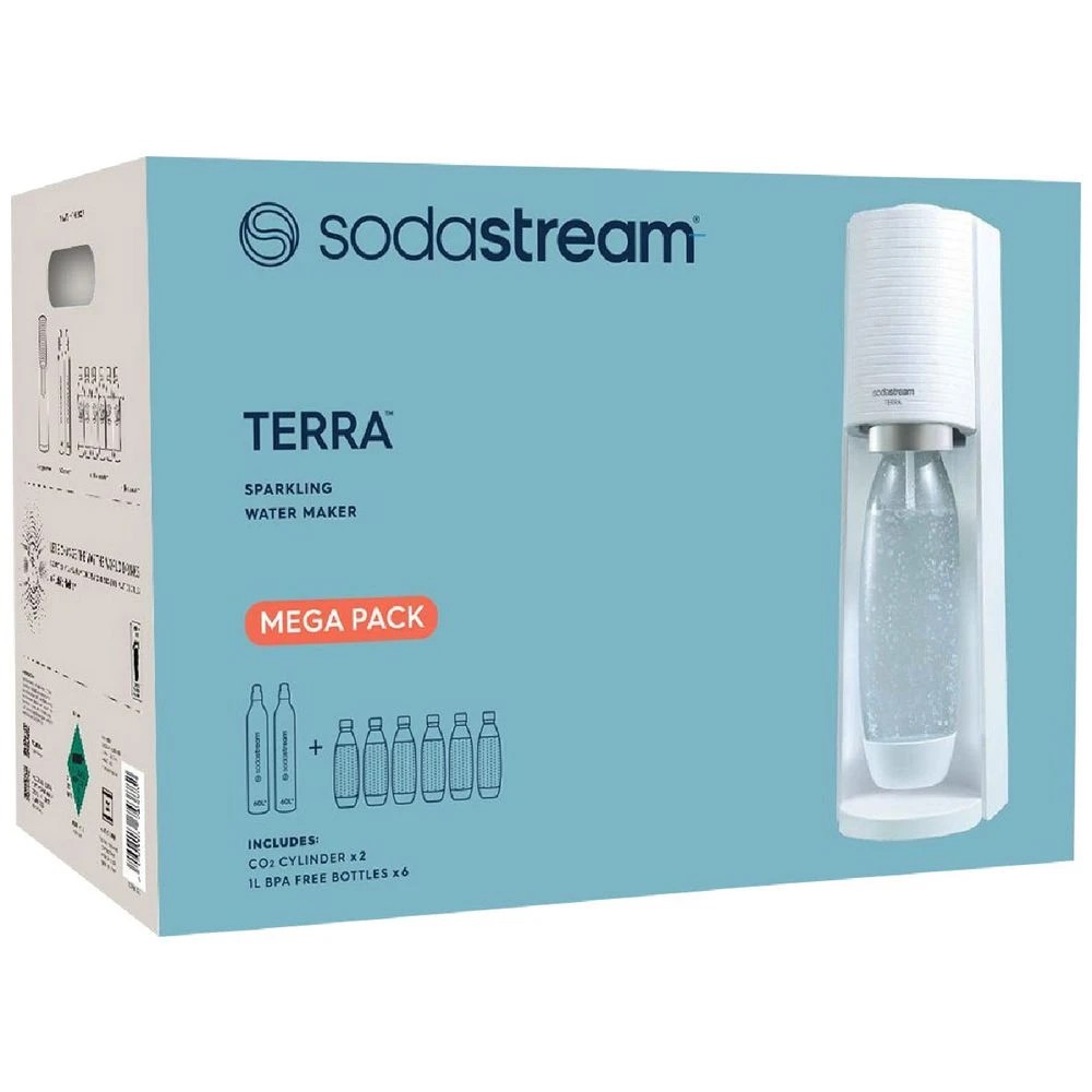 1 SodaStream Terra Office Pack White, 1 of 3