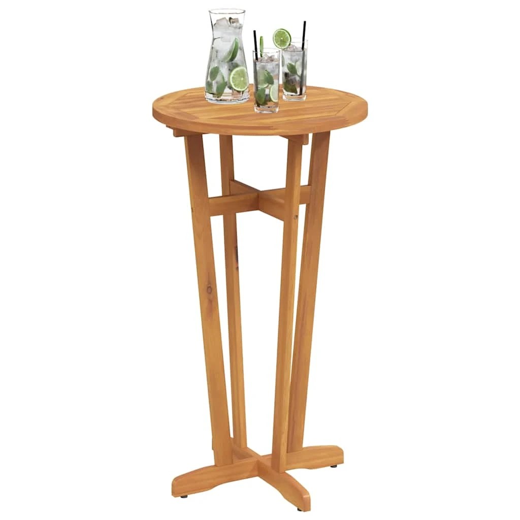 4 vidaXL garden bar table Durable - Brown, 4 of 9