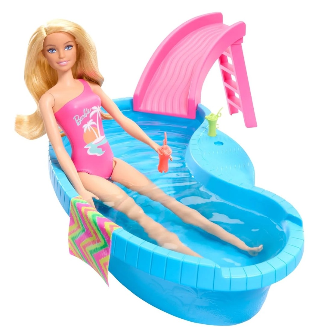 2 Barbie Doll and Pool Playset, 2 of 6