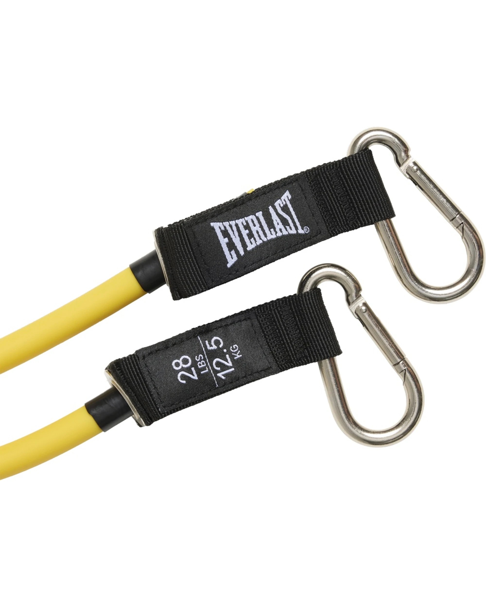 2 Everlast Resistance Tube 12.5kg Durable Strength Training Fitness Equipment - Yellow, 2 of 2