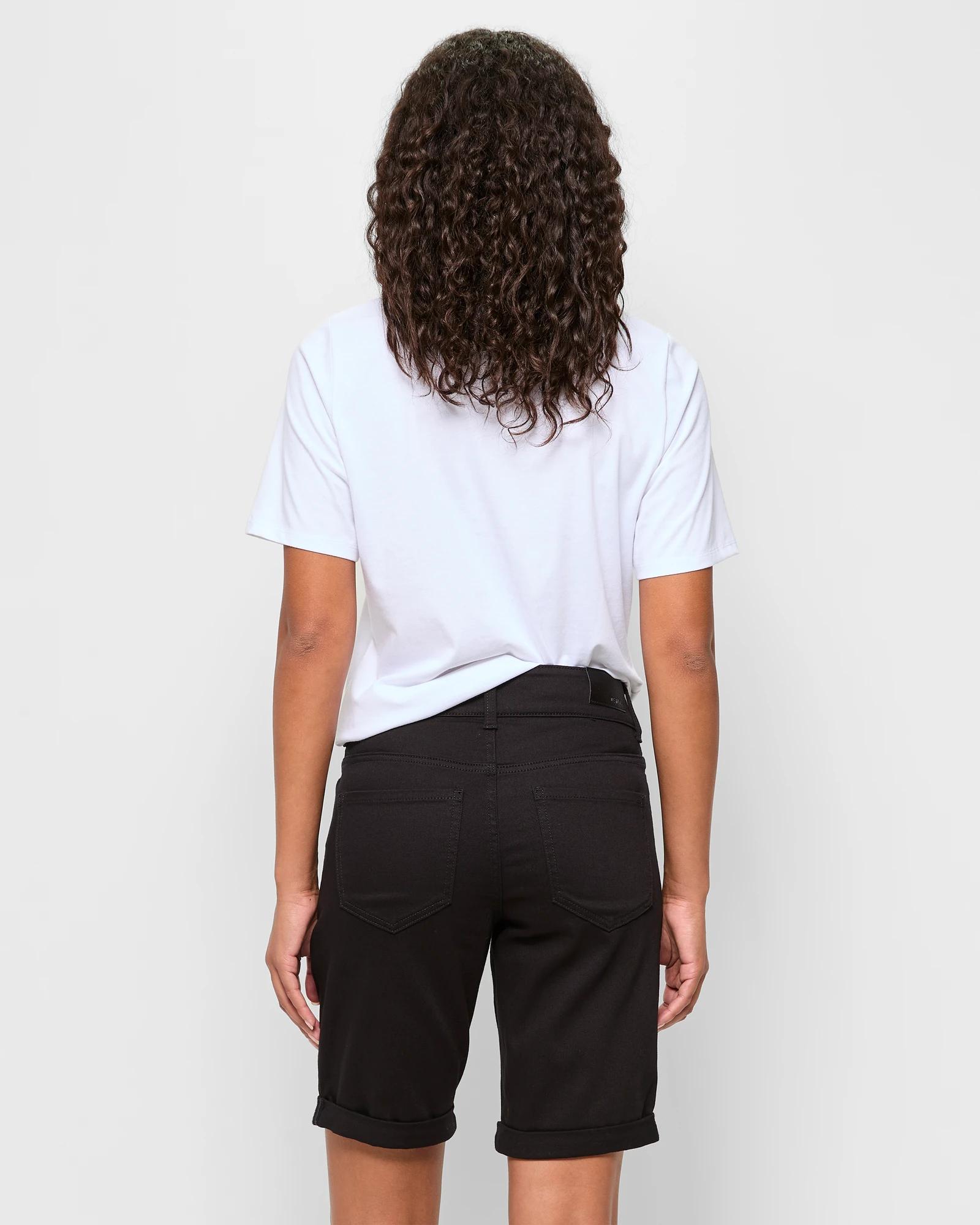 4 Target Denim Bermuda Shorts - Shape Your Body STAY BLACK, 4 of 5