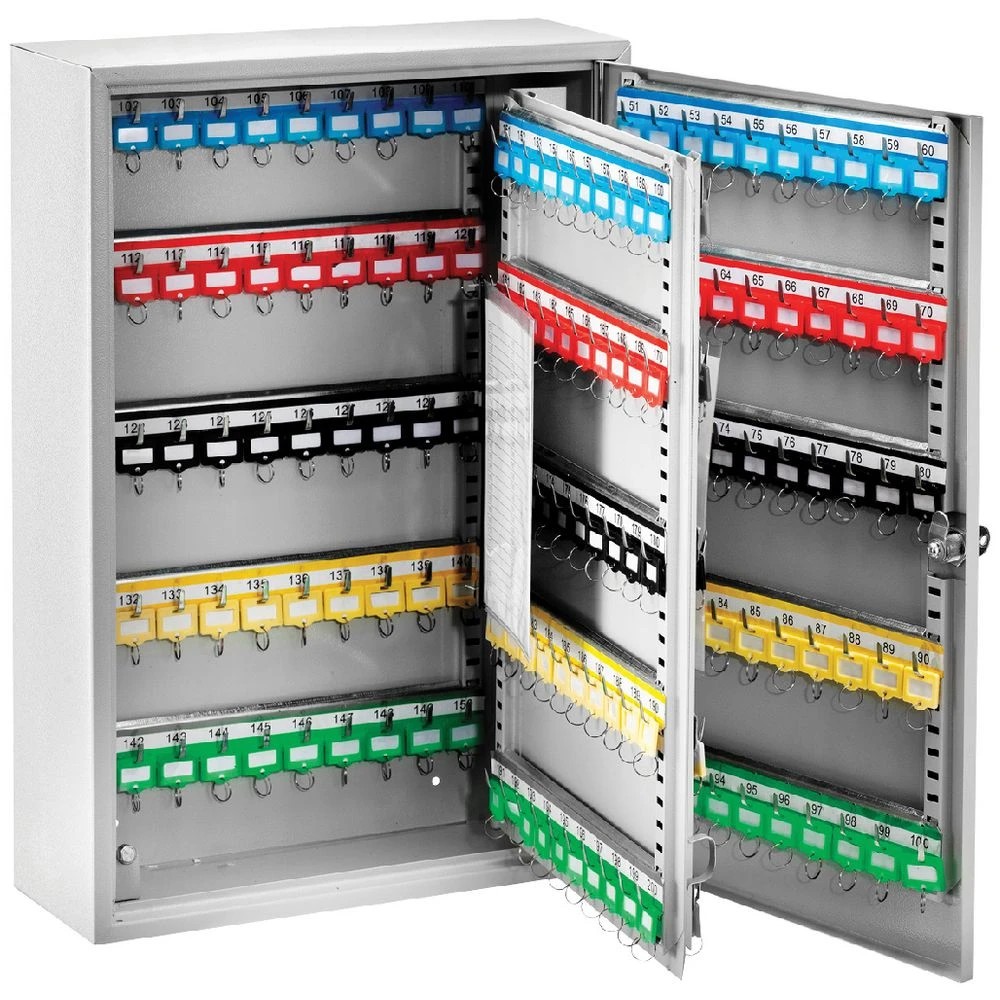 1 J.Burrows Key Cabinet 200 Key Capacity, 1 of 2