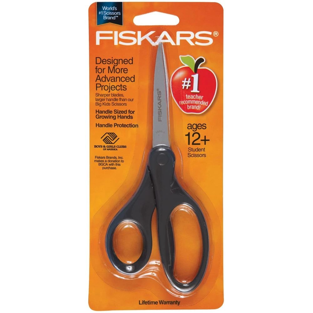 7 Fiskars Student Scissors Assorted 7", 7 of 10