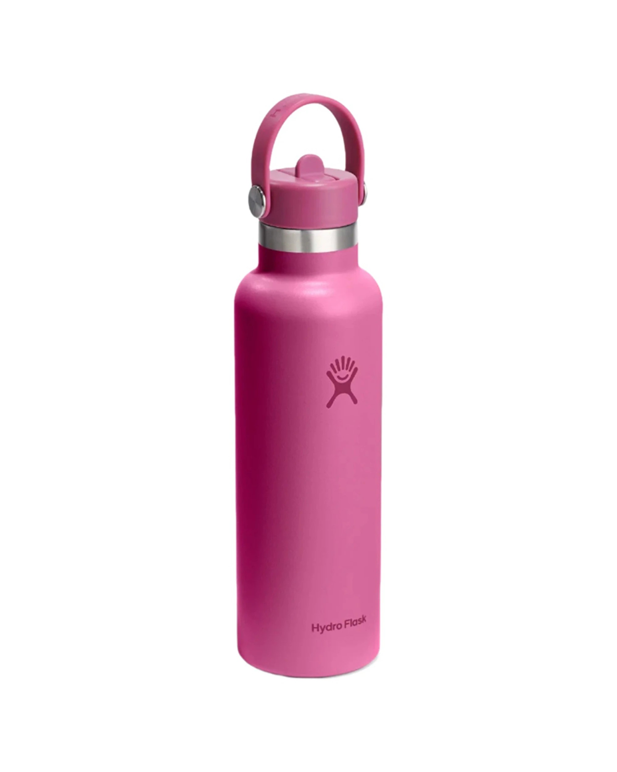 2 Hydro Flask Double-Wall Leafproof Insulated Flex Straw Drink Bottle 620ml - Pink, 2 of 2