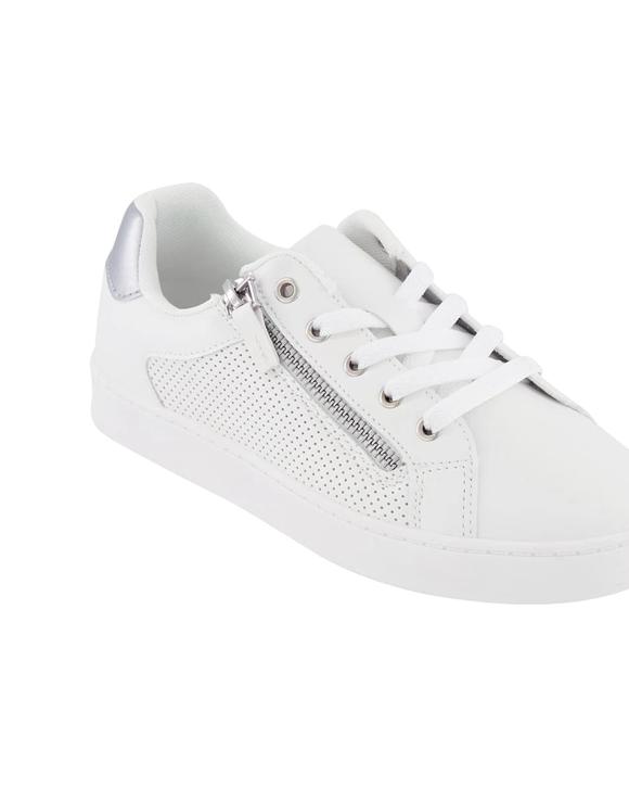 Lace-up Perforated Sneakers