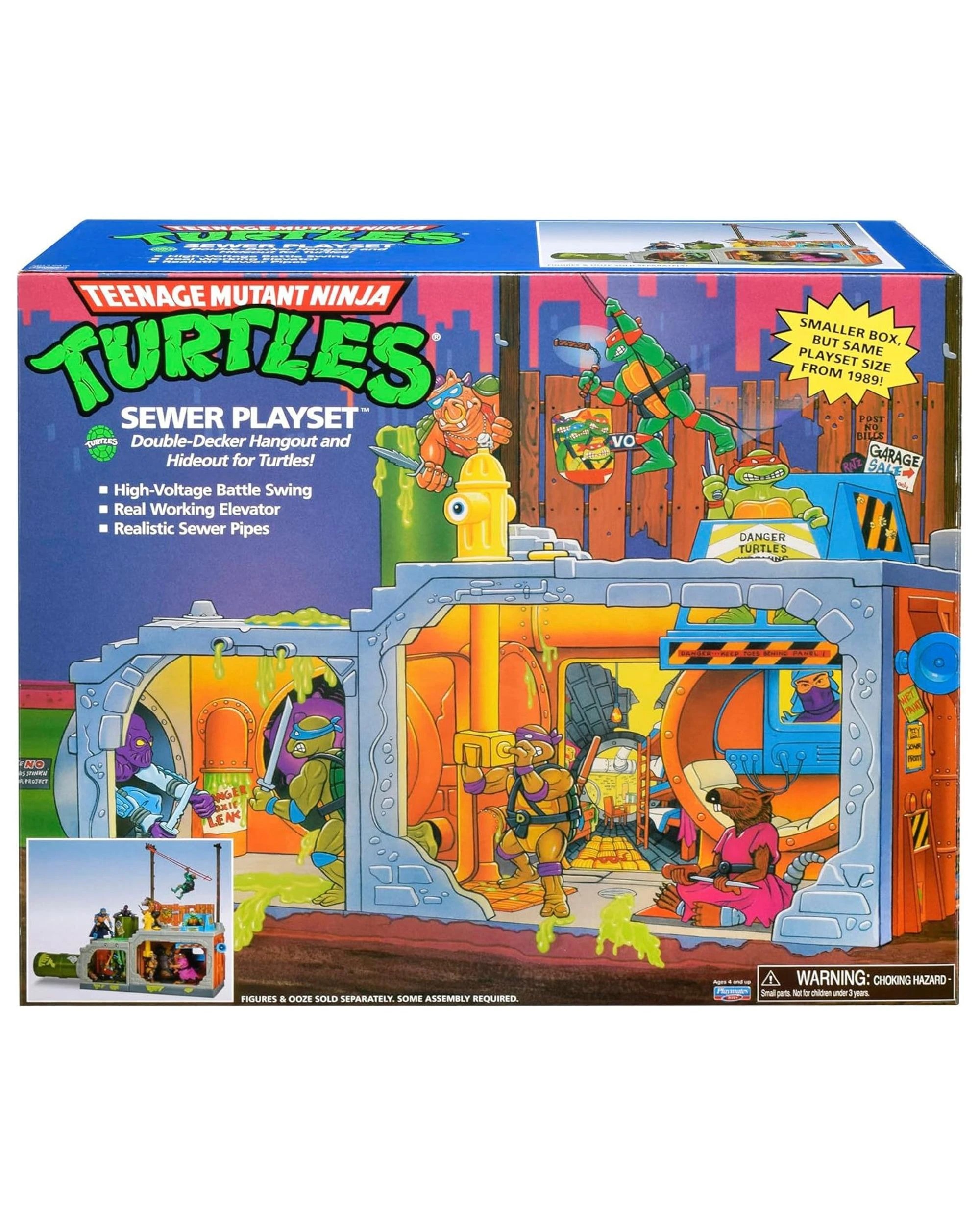 2 Teenage Mutant Ninja Turtles Classic Sewer Pipe Playset, 2 of 10
