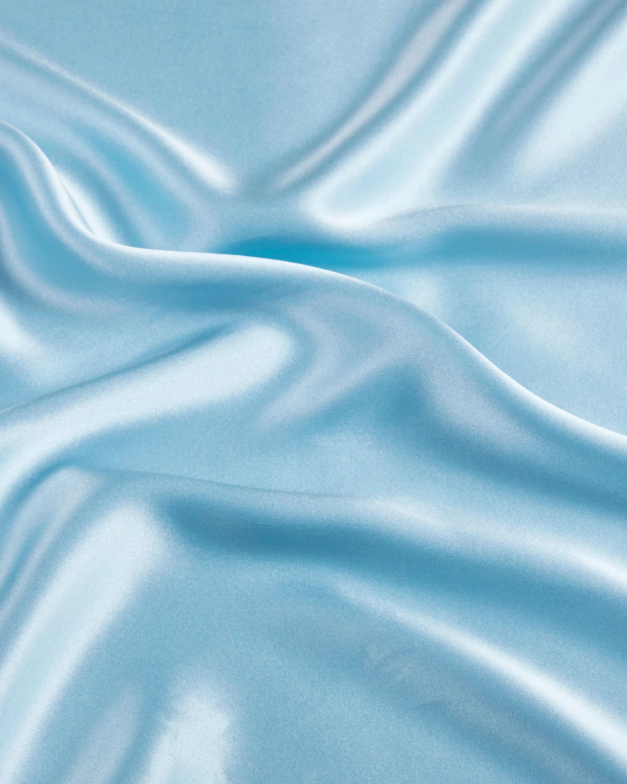 4 Gioia Casa Mulberry Silk Pillowcase Soft Hypoallergenic - Sky Blue, 4 of 4