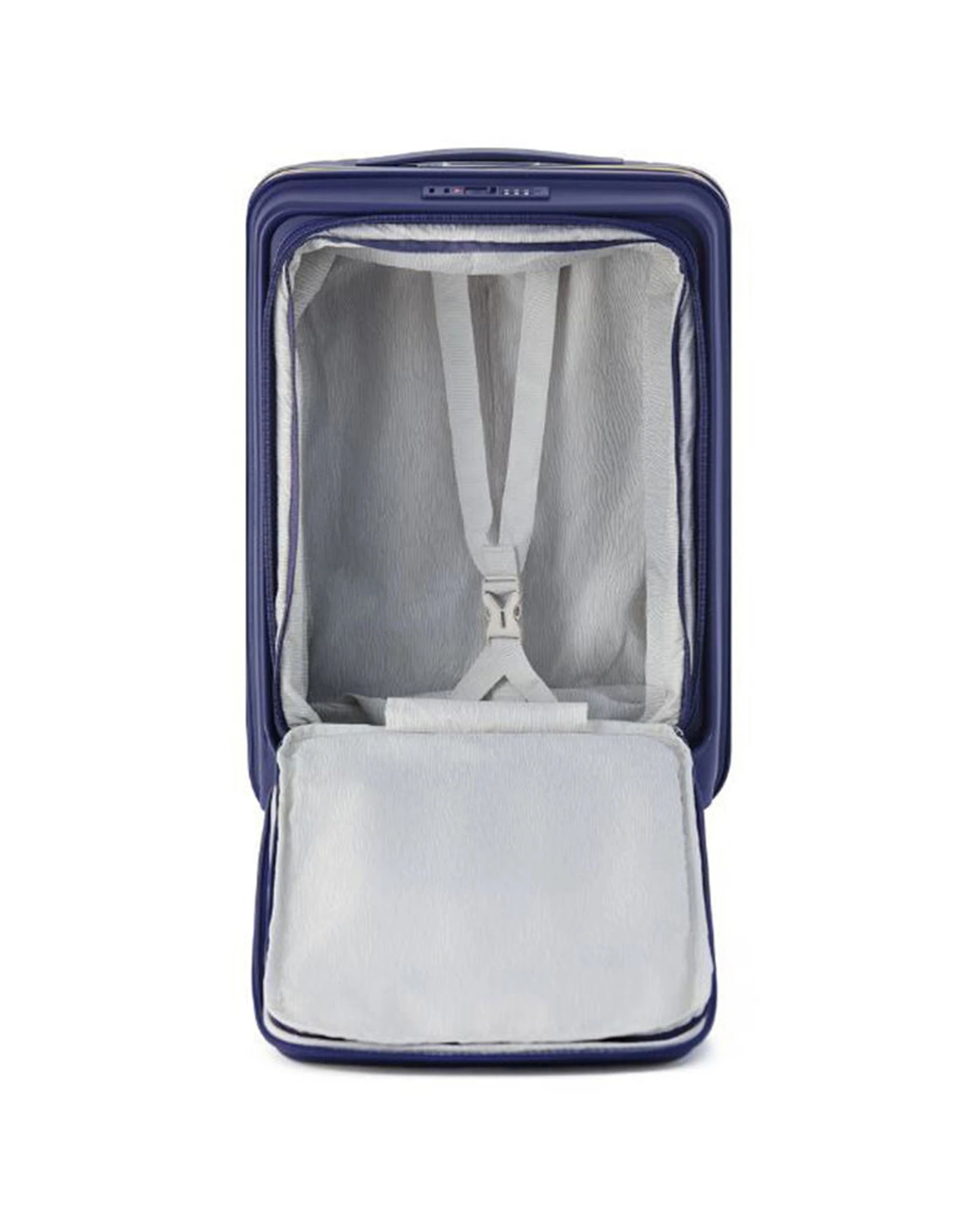 4 Tosca Cruiser Hard Case Carry On Travelling Suitcase Small - Blue, 4 of 6