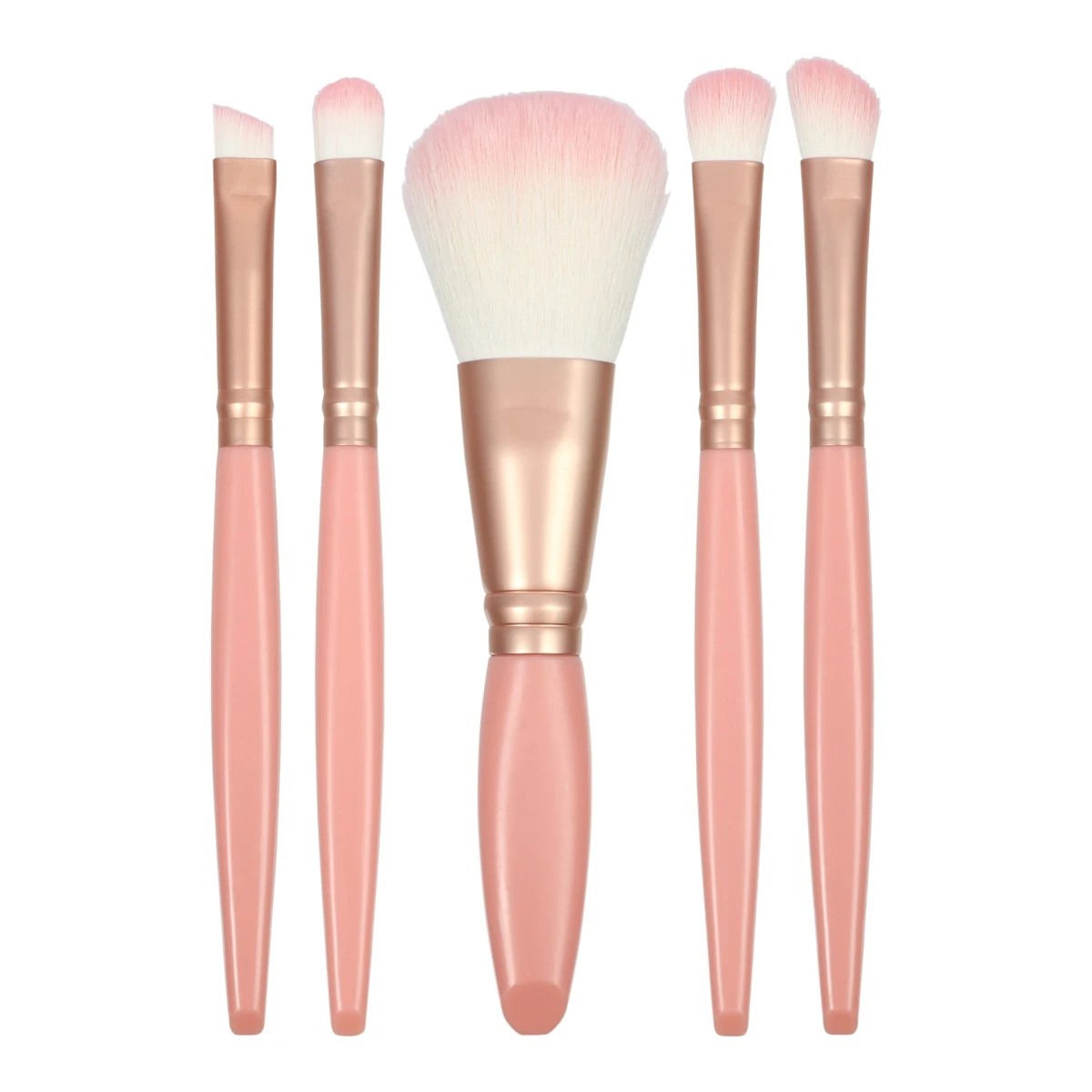 3 BYS Queen Bee 5 Piece Makeup Brush Kit - Rose Gold, 3 of 5