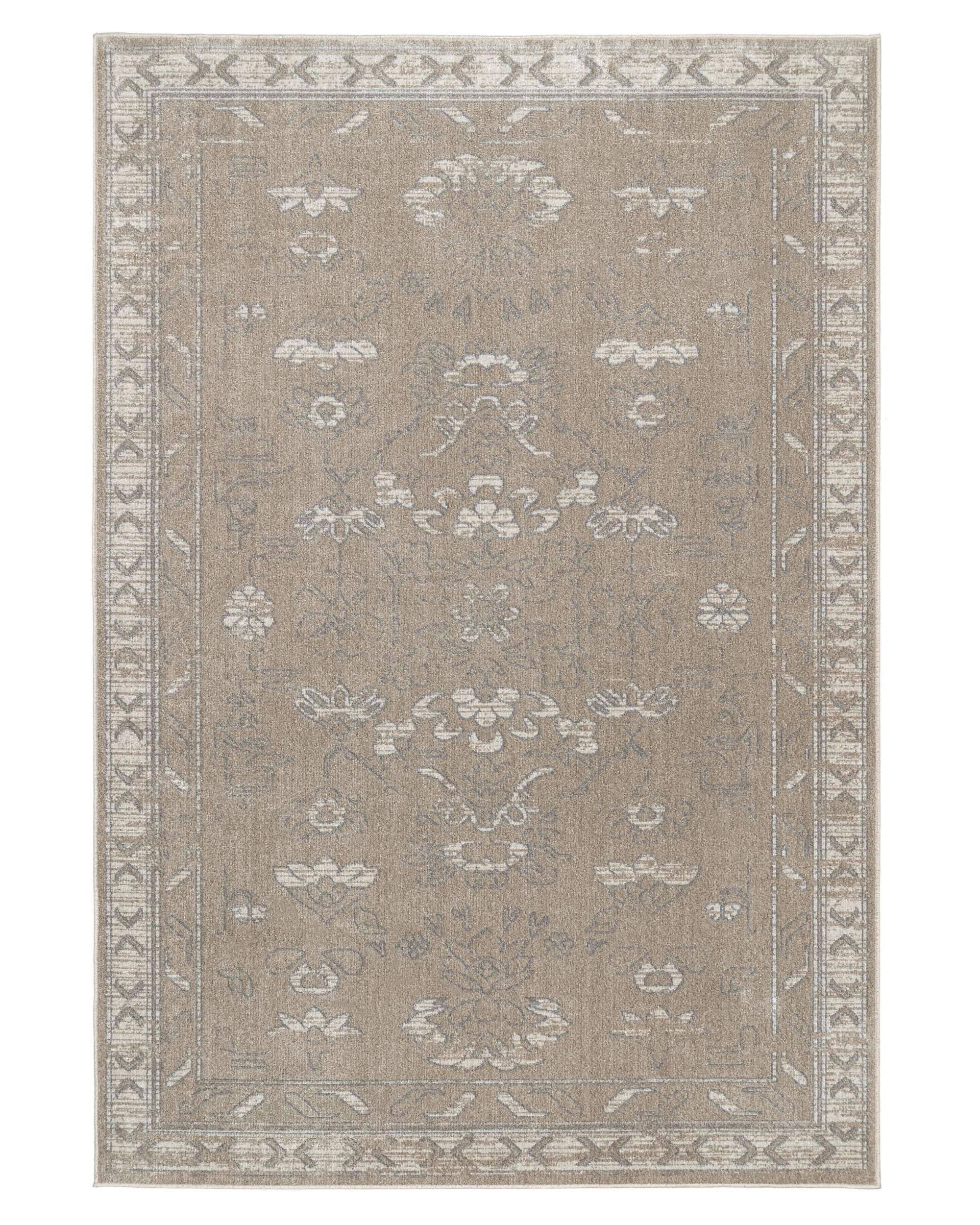 1 Loopsie Hagastrom  Vintage Washable Rug - Grey, 1 of 8
