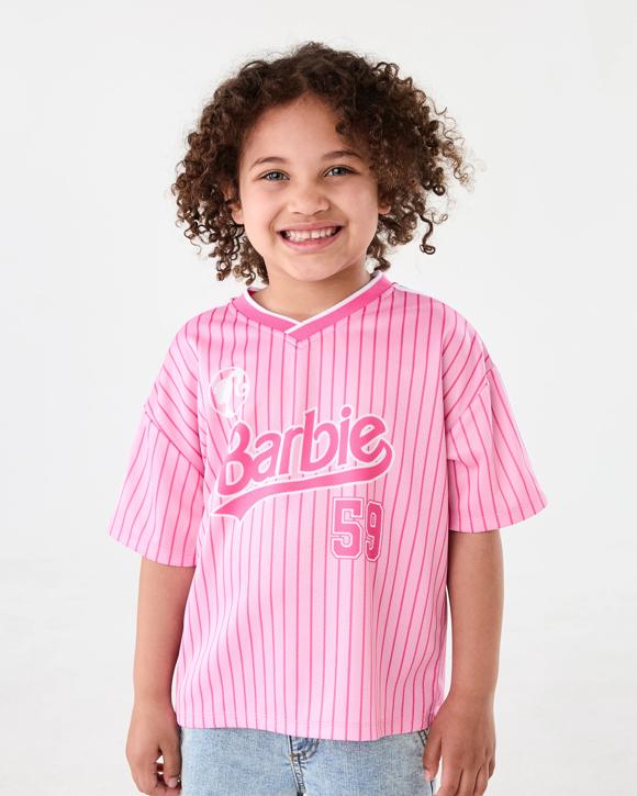 Barbie License Oversized Mesh Jersey