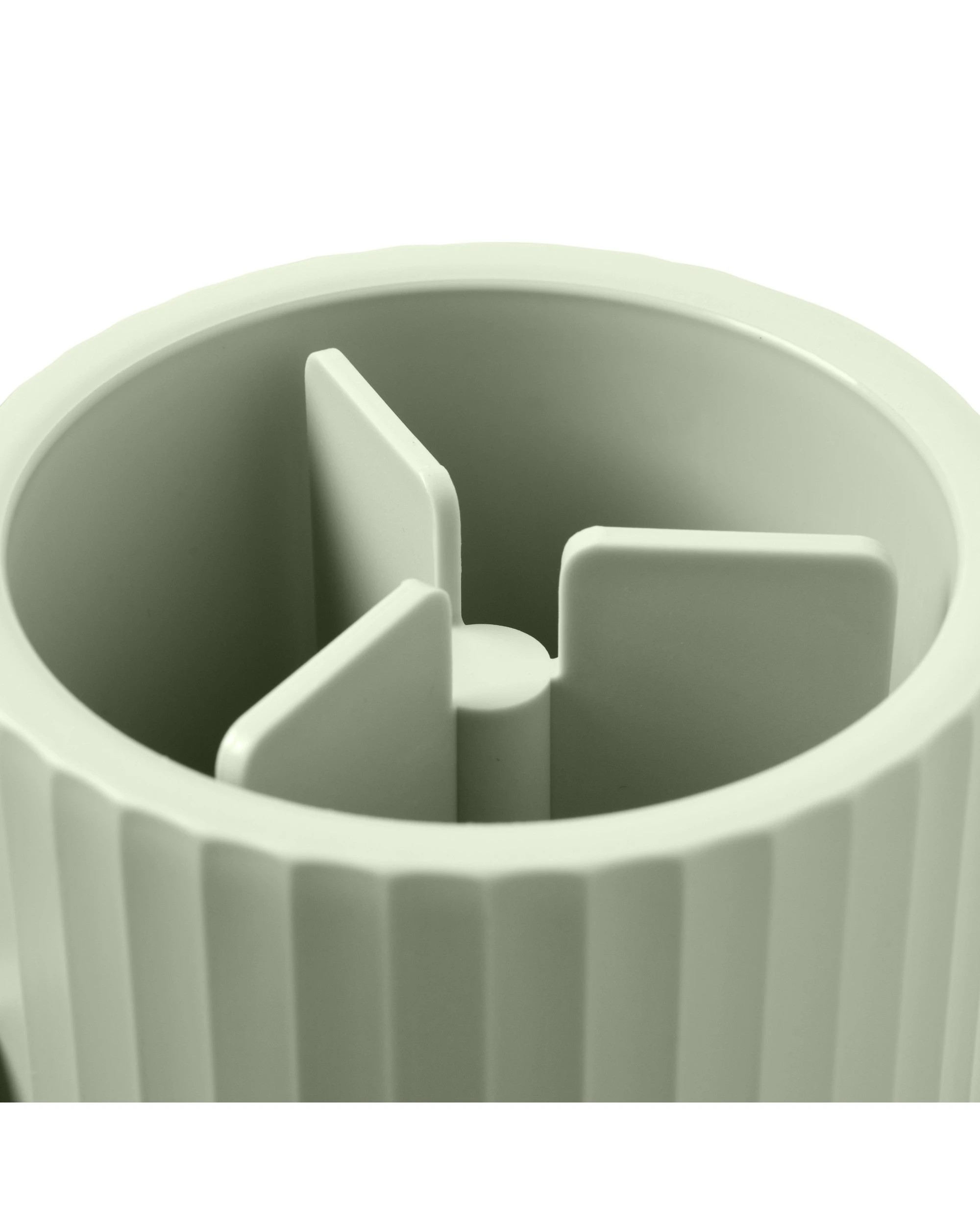 5 Gourmet Kitchen Modern Cactus Utensil Organiser 21.3x13.5x15cm - Avacado Green, 5 of 5