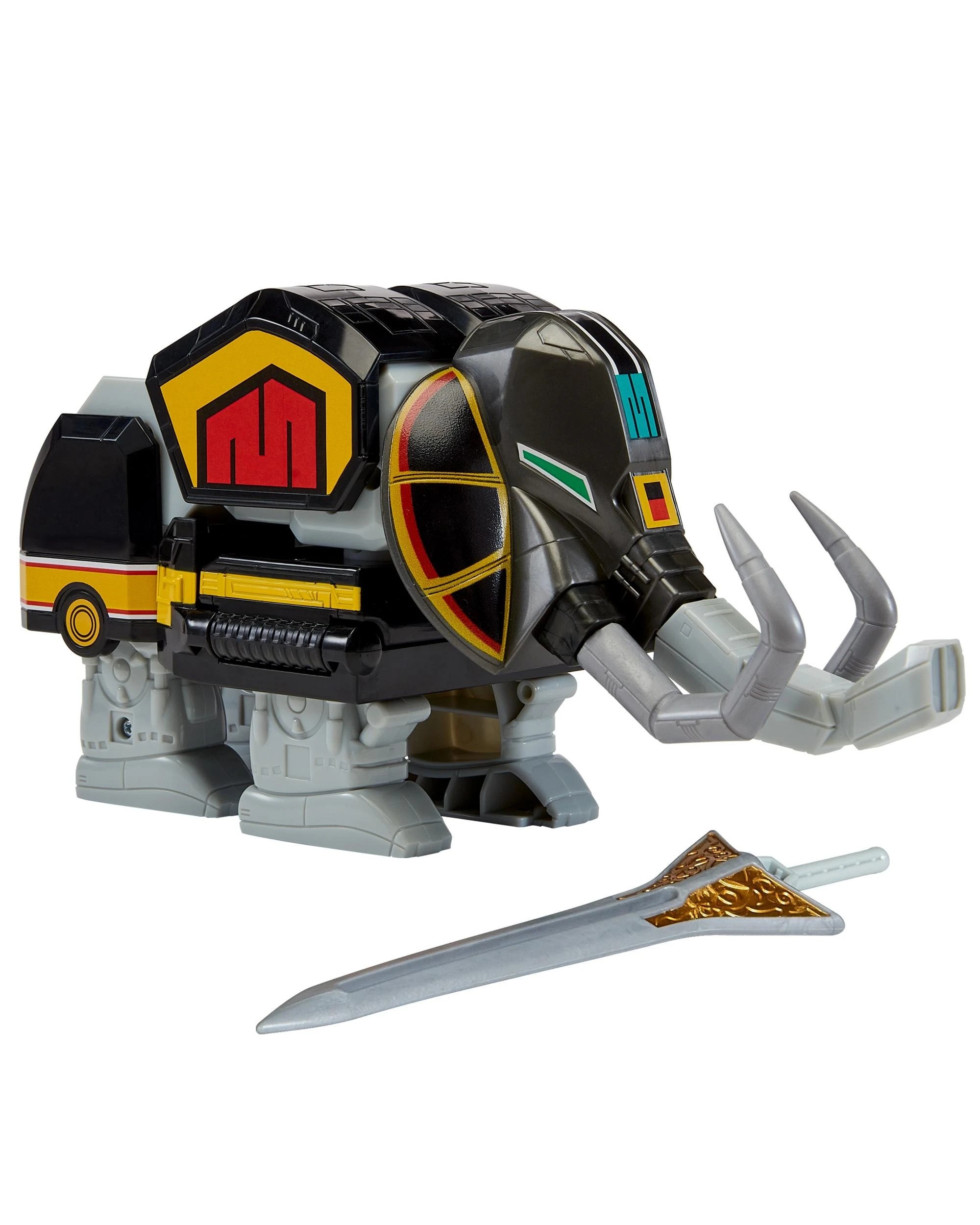 5 Mighty Morphin Power Rangers Re-Ignition Combinable Dinozord Mastodon Toy, 5 of 10