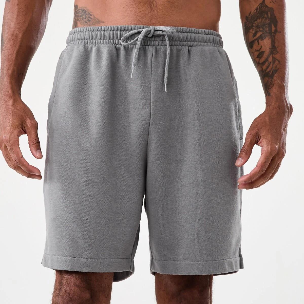 1 Active Mens Washed Terry Shorts Quietshade, 1 of 6