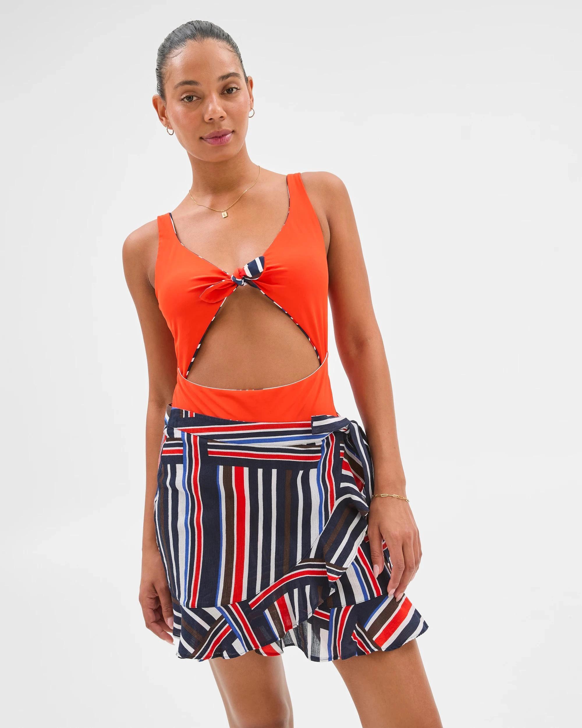 3 Target Resort Mini Wrap Skort STRIPE, 3 of 6