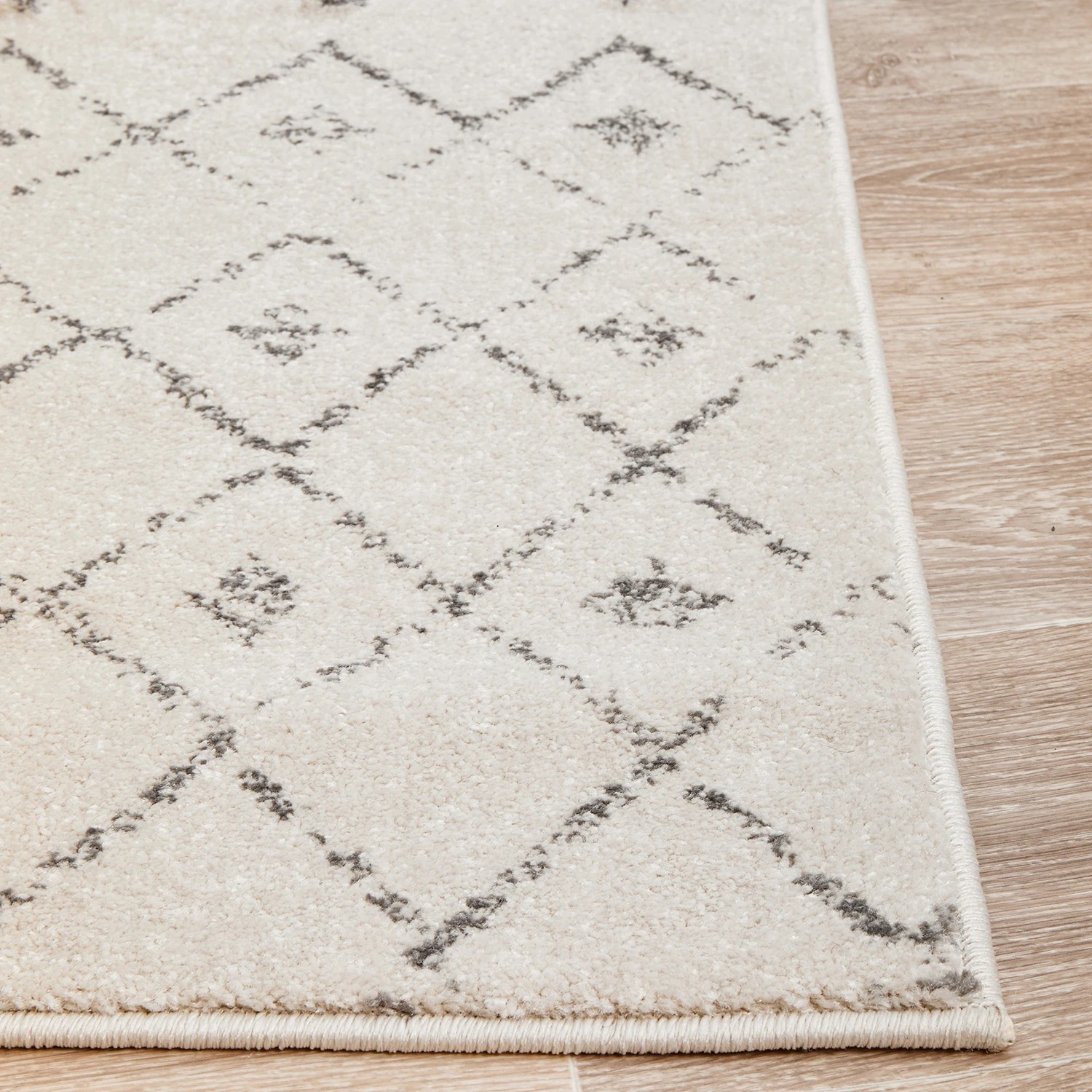 3 Common Ground Rugs Lustre Elsa 330x240cm - Extra Large Power Loomed Pet Friendly Floor Rug - Silver, 3 of 5