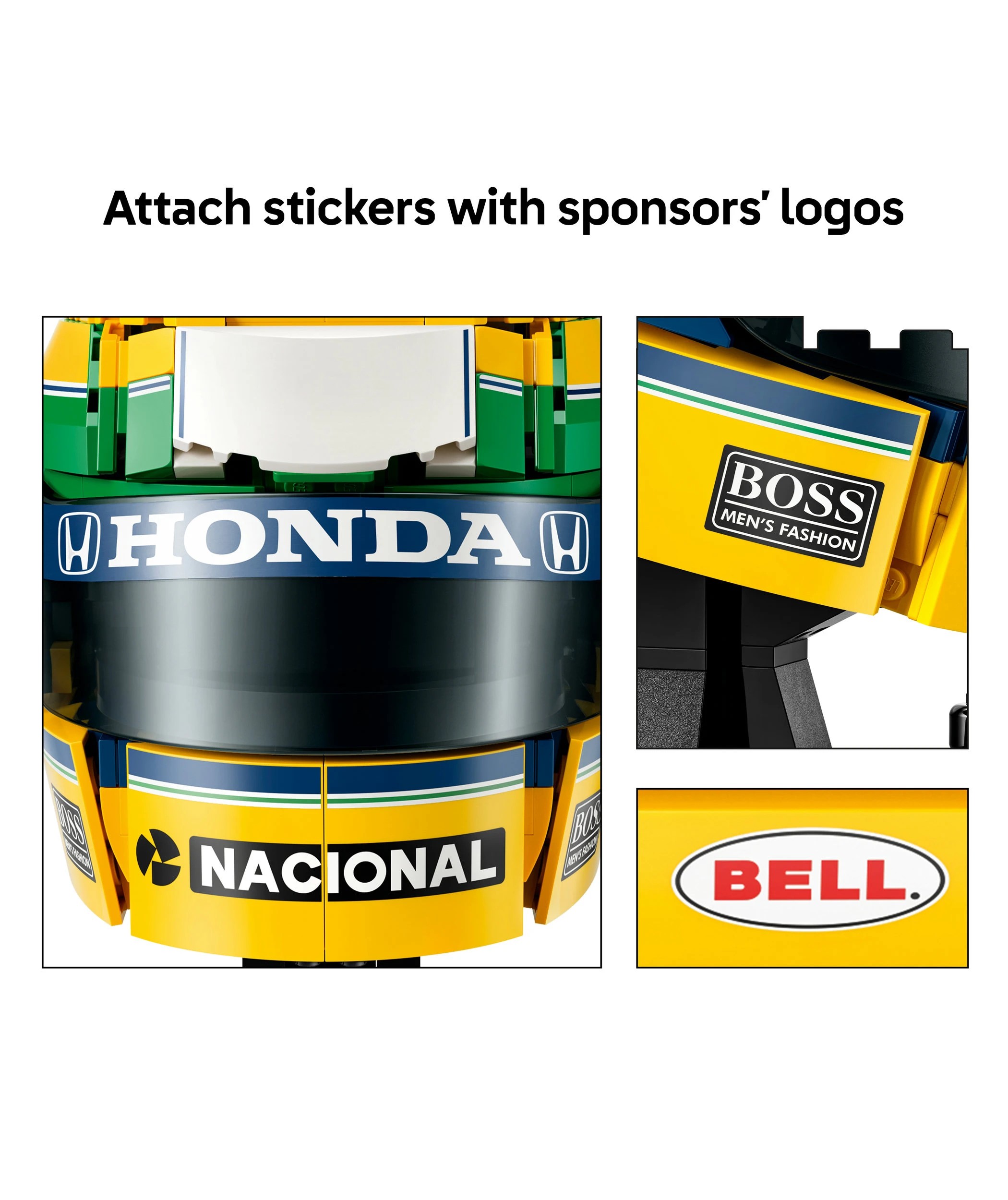 5 LEGO Editions Formula 1 Ayrton Senna Helmet 43024, 5 of 10