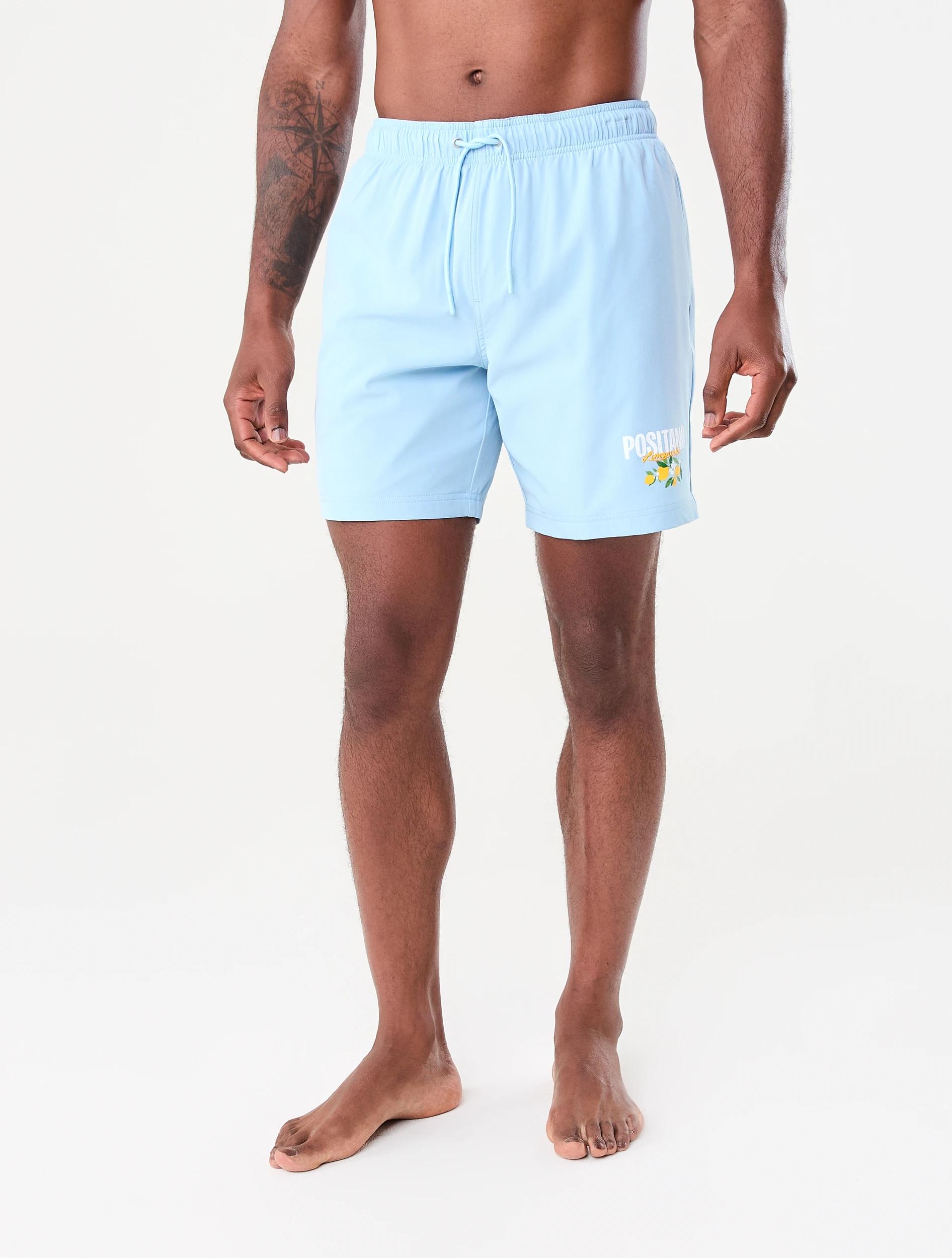 7 Regular Print Boardshorts Blu Lemon, 7 of 7