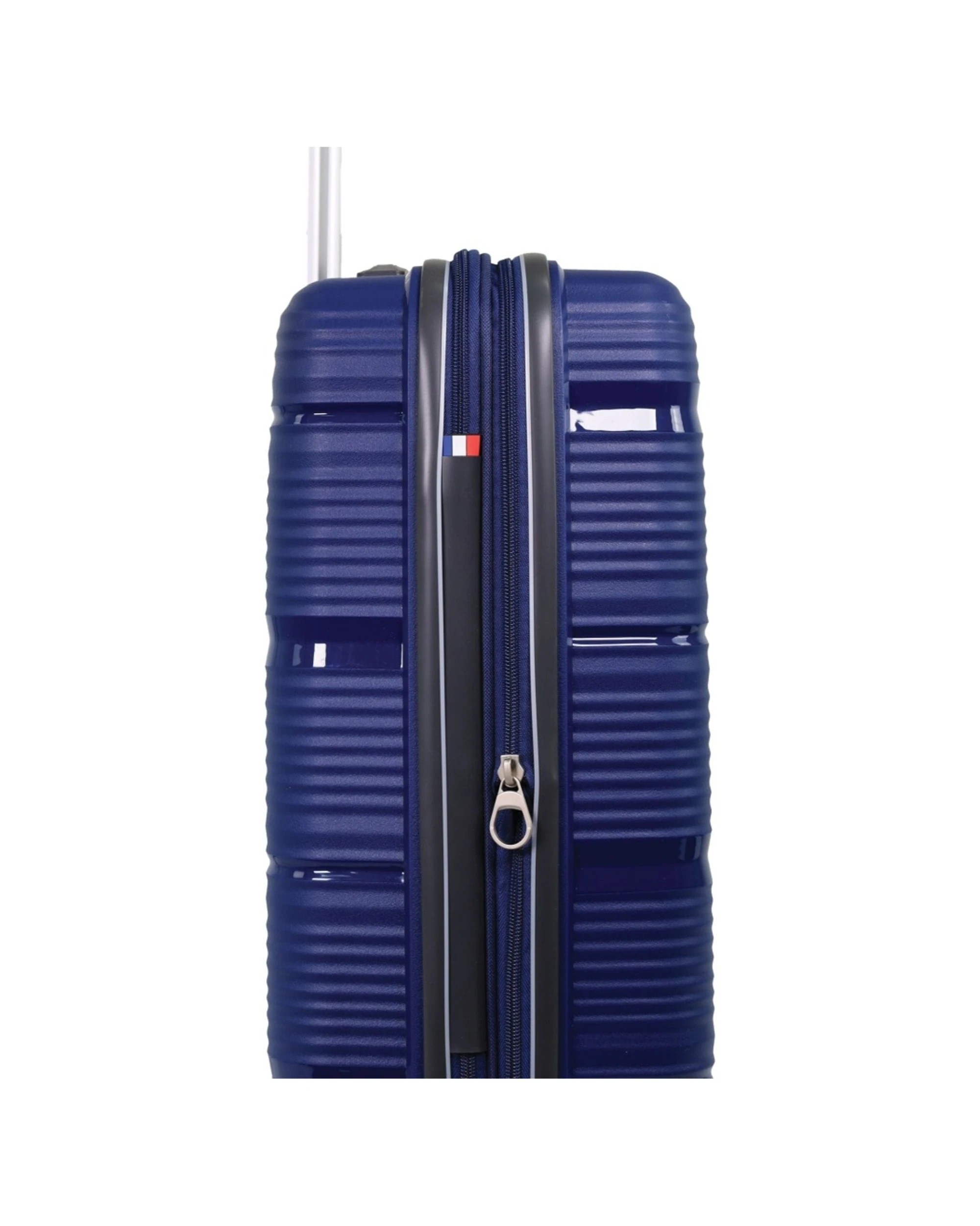 5 Pierre Cardin 2pc Polypropolene (PP) Large & Medium Luggage Suitcase Set Navy - Blue, 5 of 6